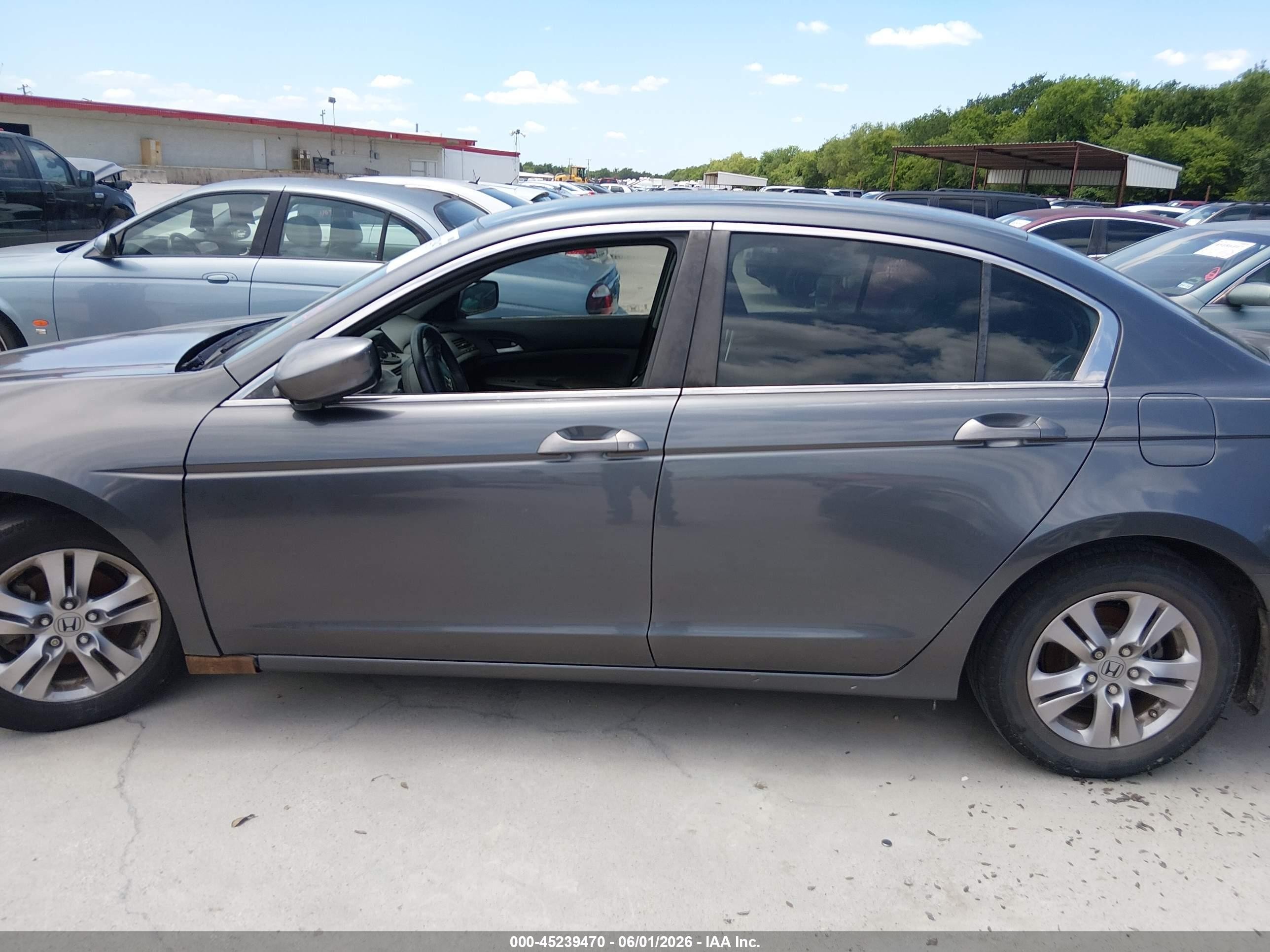 2012 Honda Accord 2.4 Se Gray vin: 1HGCP2F64CA242466