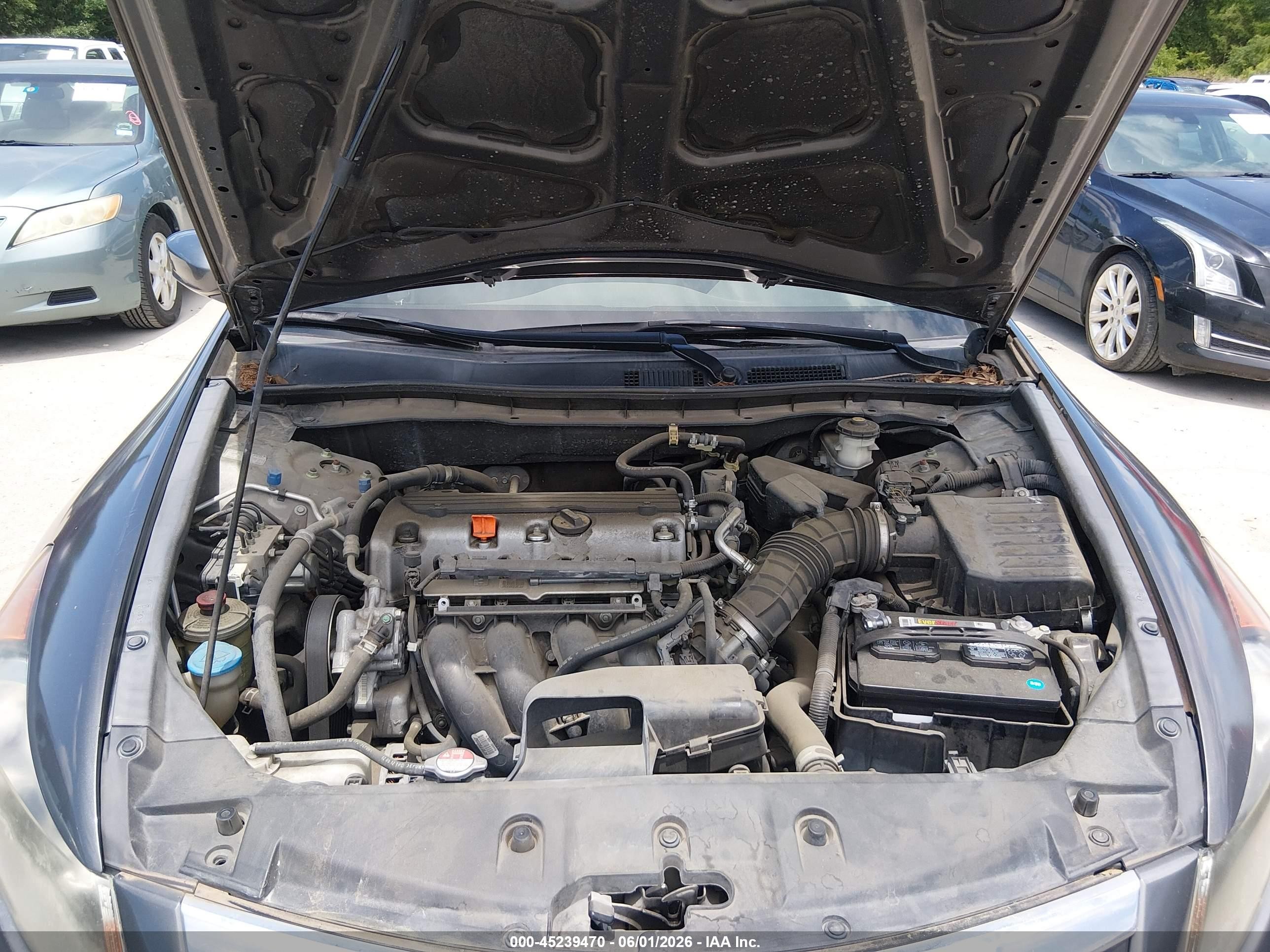 2012 Honda Accord 2.4 Se Gray vin: 1HGCP2F64CA242466