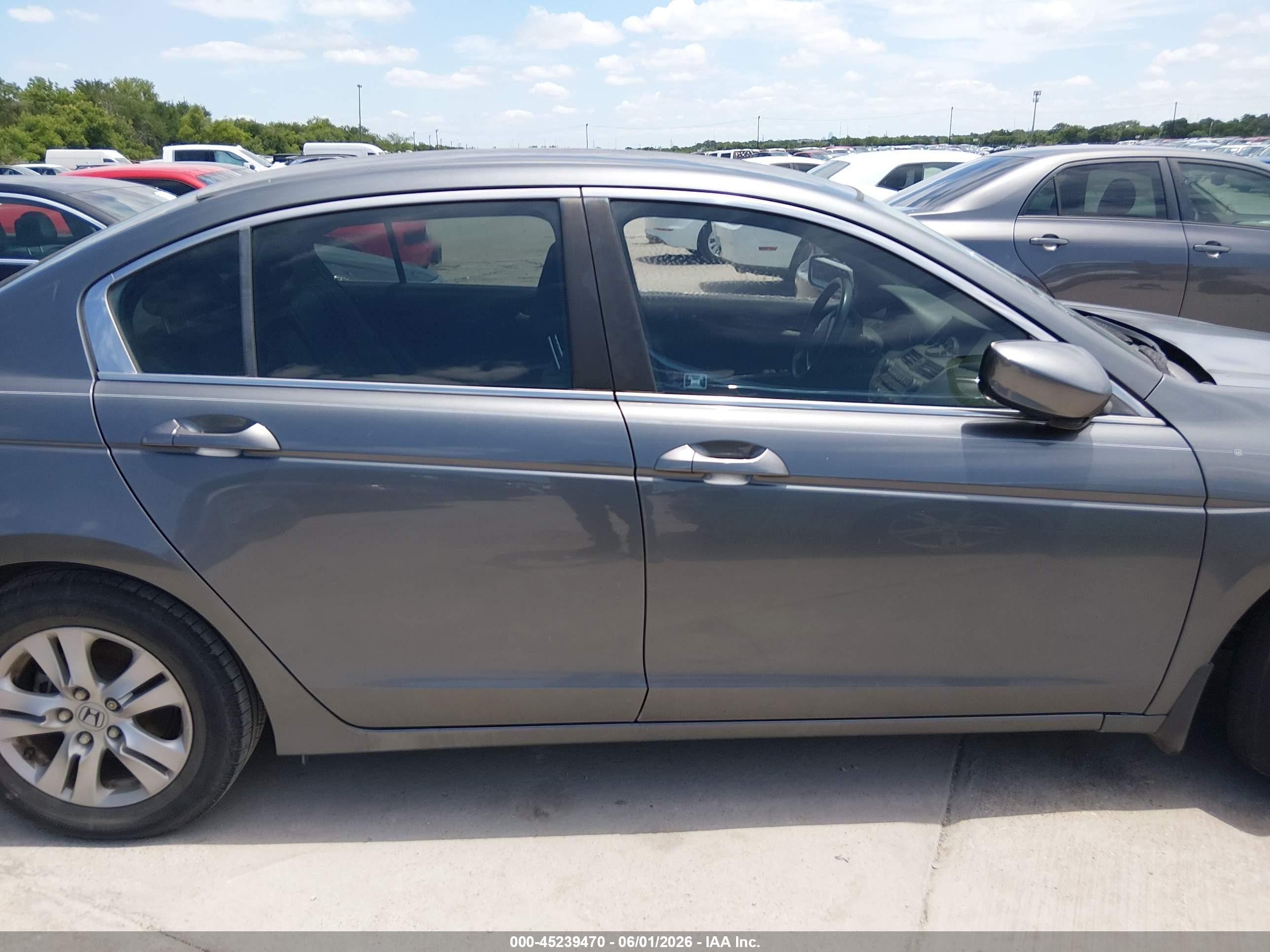 2012 Honda Accord 2.4 Se Gray vin: 1HGCP2F64CA242466