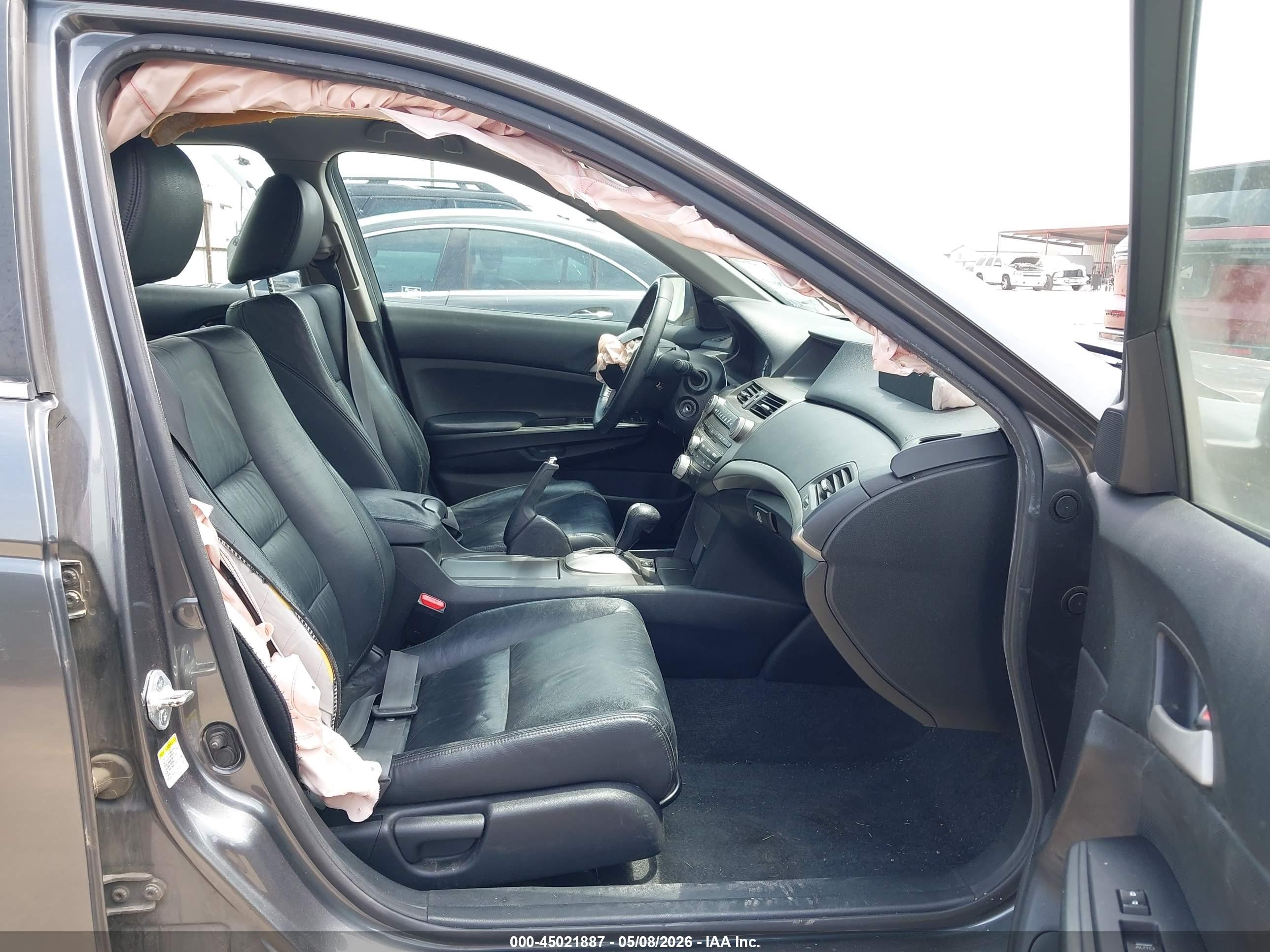 2011 Honda Accord 2.4 Se Gray vin: 1HGCP2F65BA007217