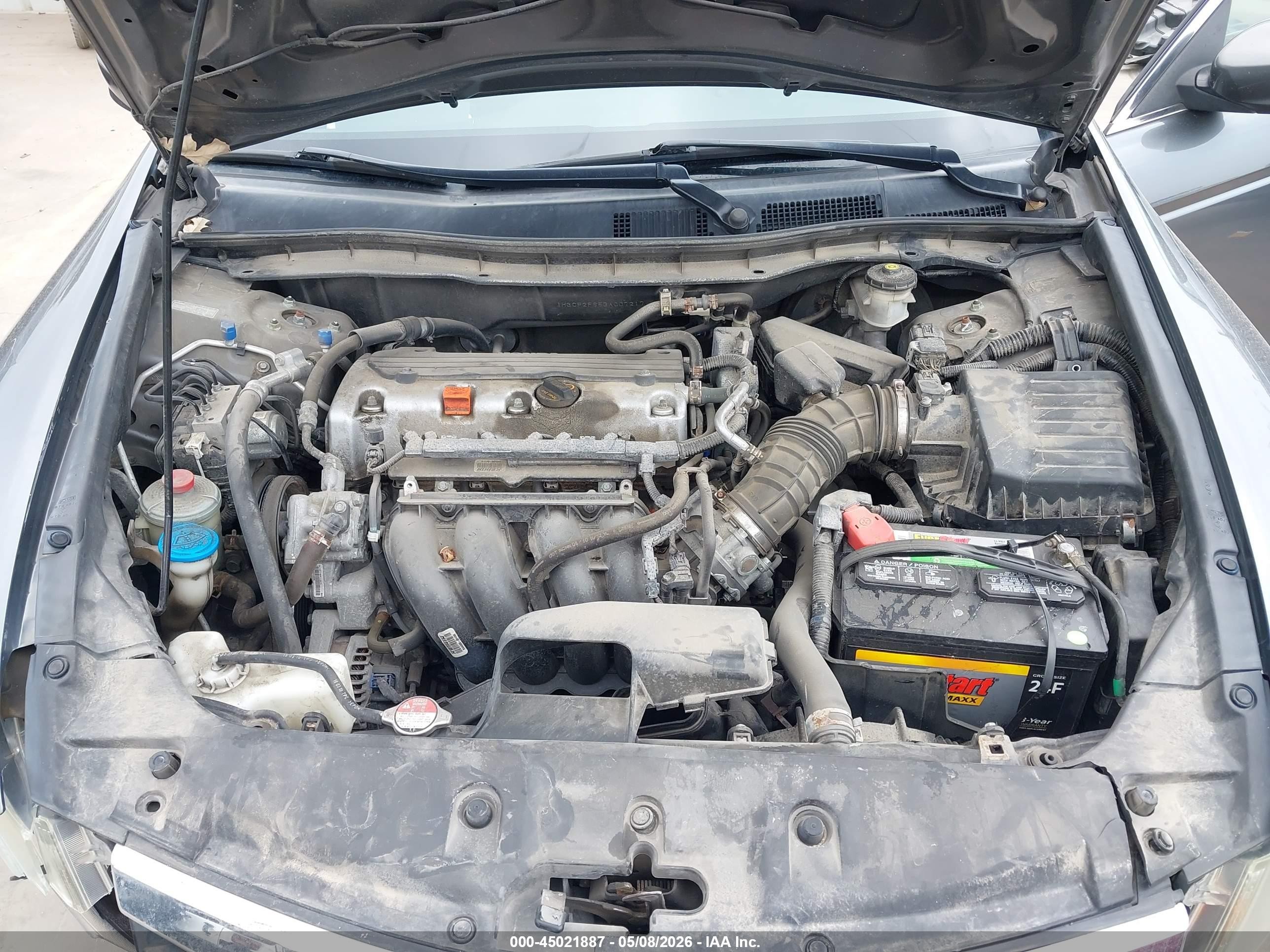 2011 Honda Accord 2.4 Se Gray vin: 1HGCP2F65BA007217
