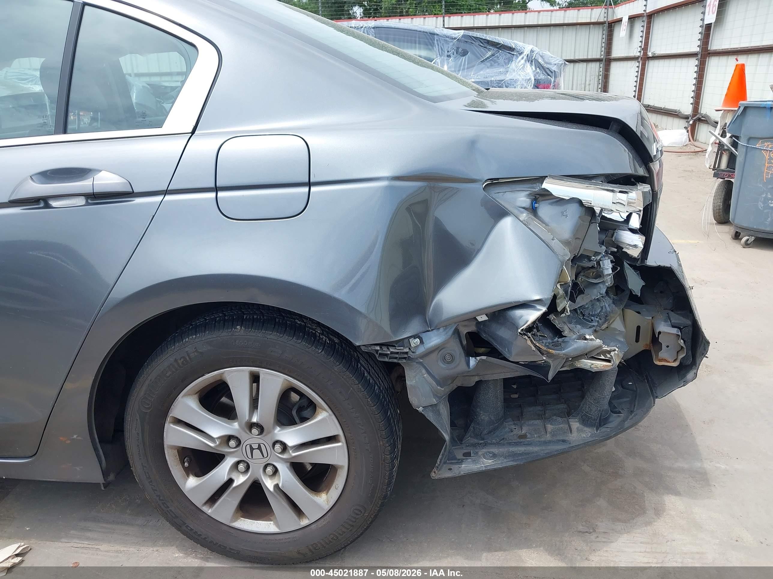 2011 Honda Accord 2.4 Se Gray vin: 1HGCP2F65BA007217