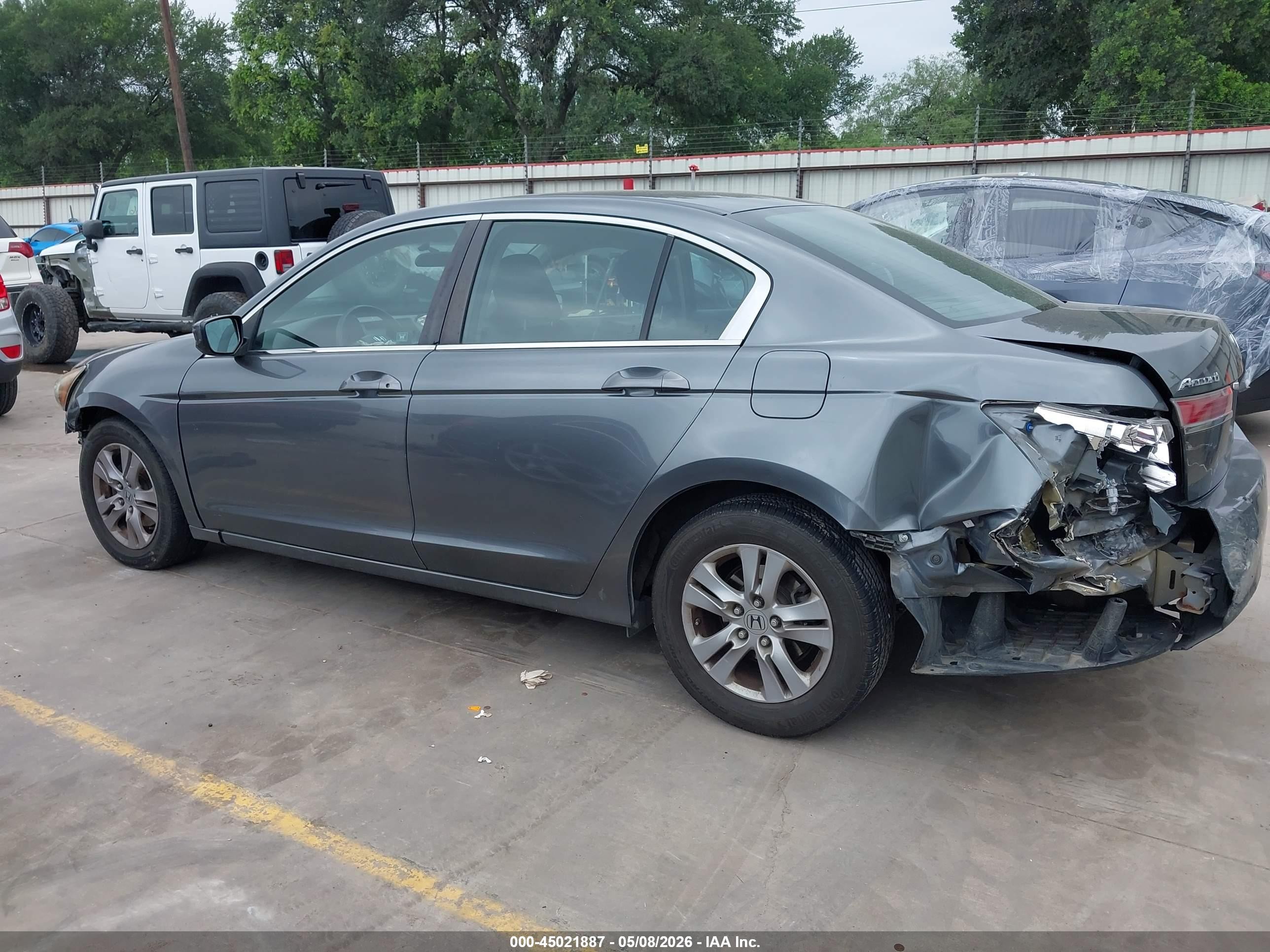 2011 Honda Accord 2.4 Se Gray vin: 1HGCP2F65BA007217