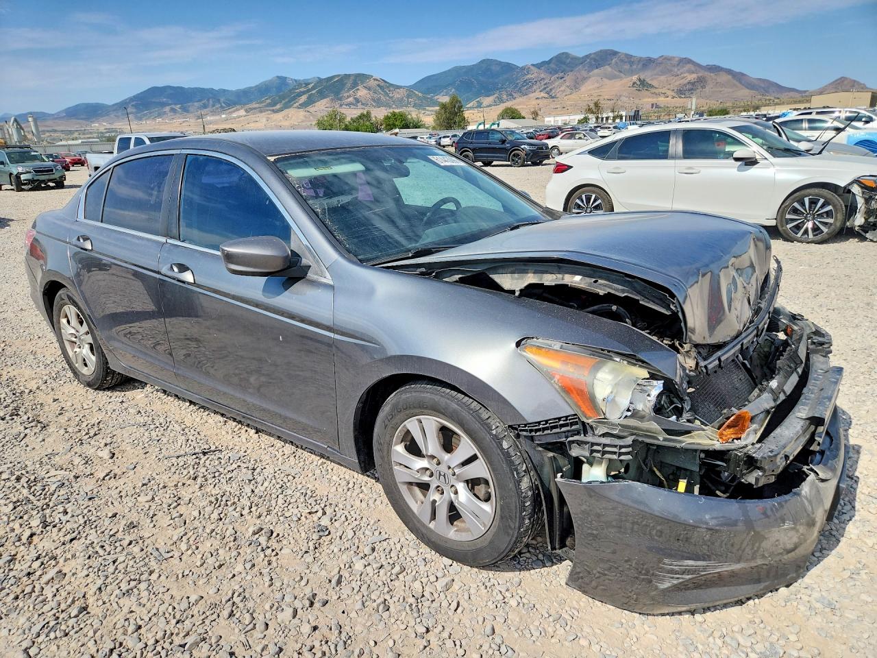 2011 Honda Accord Se Gray vin: 1HGCP2F65BA054750