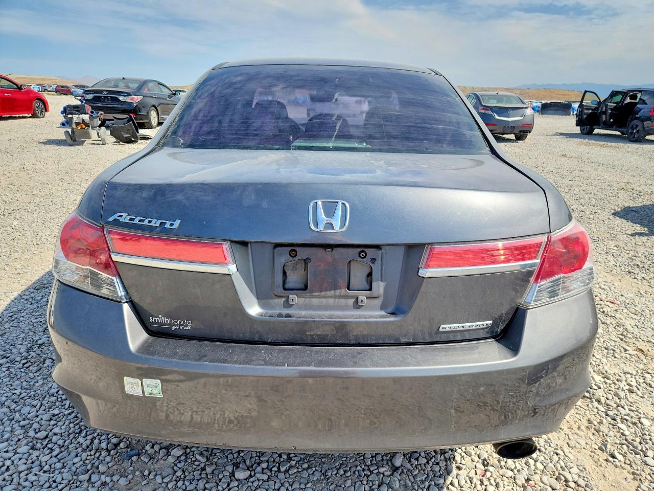 2011 Honda Accord Se Gray vin: 1HGCP2F65BA054750