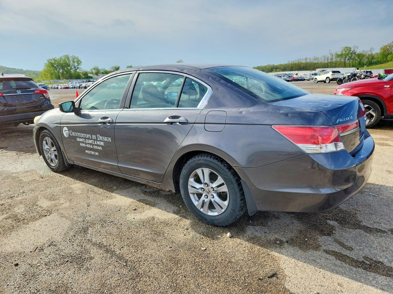 2011 Honda Accord Se Gray vin: 1HGCP2F65BA131696