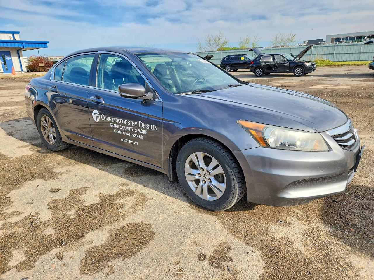 2011 Honda Accord Se Gray vin: 1HGCP2F65BA131696