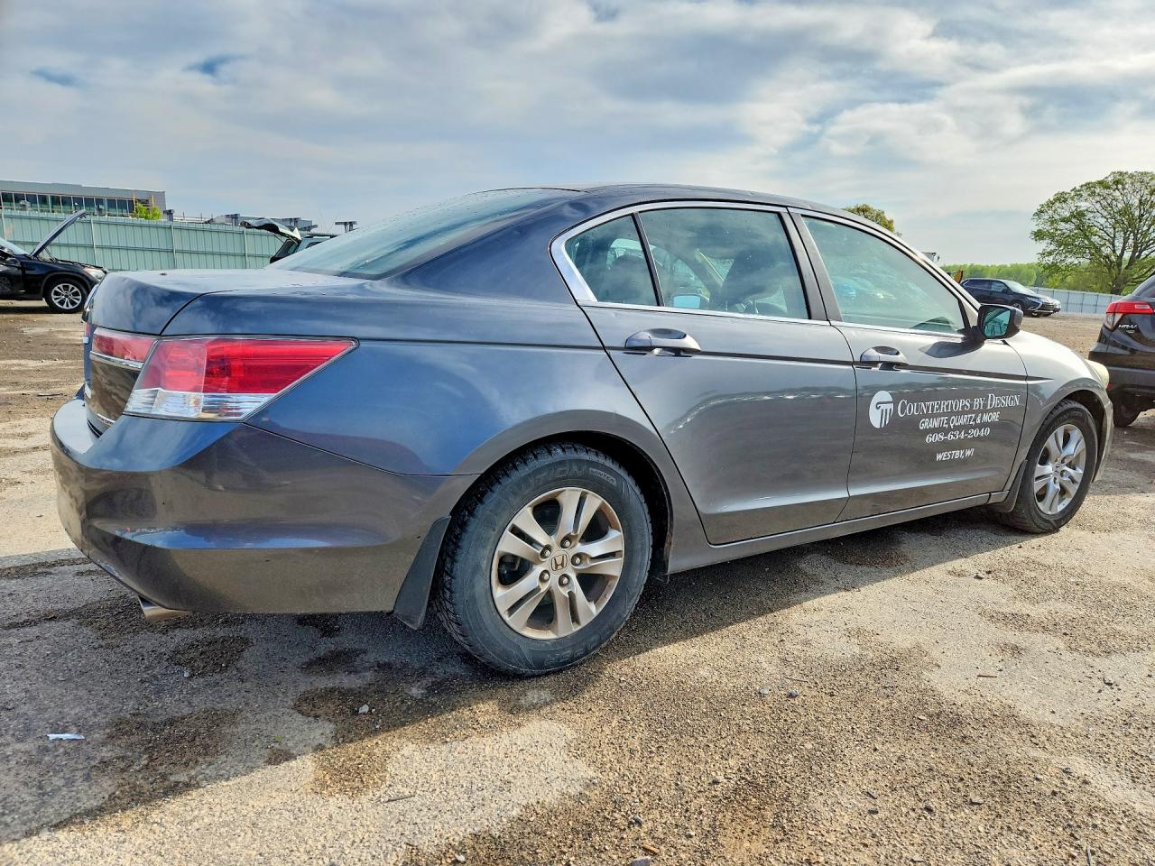 2011 Honda Accord Se Gray vin: 1HGCP2F65BA131696