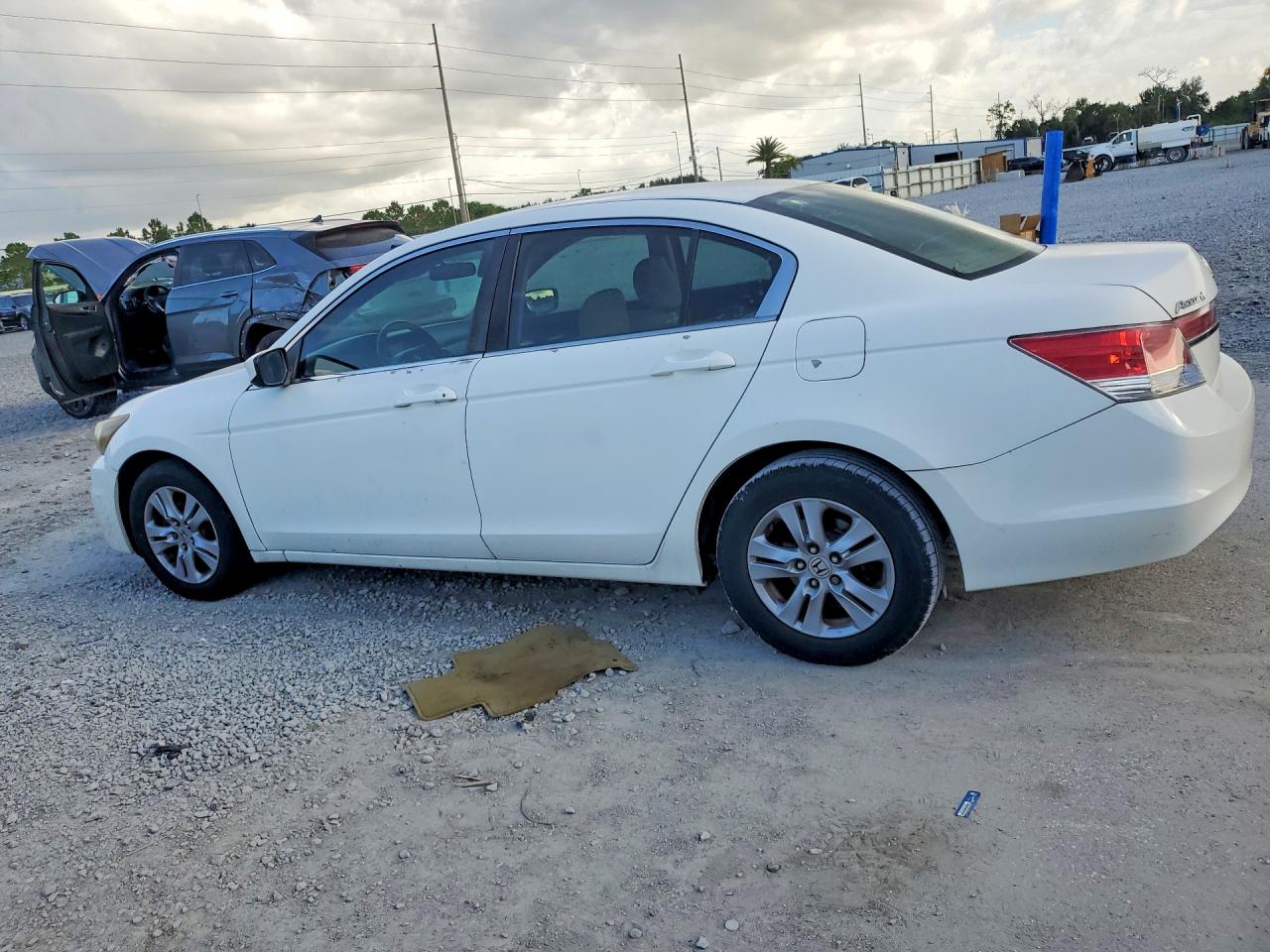 2011 Honda Accord Se White vin: 1HGCP2F65BA149826