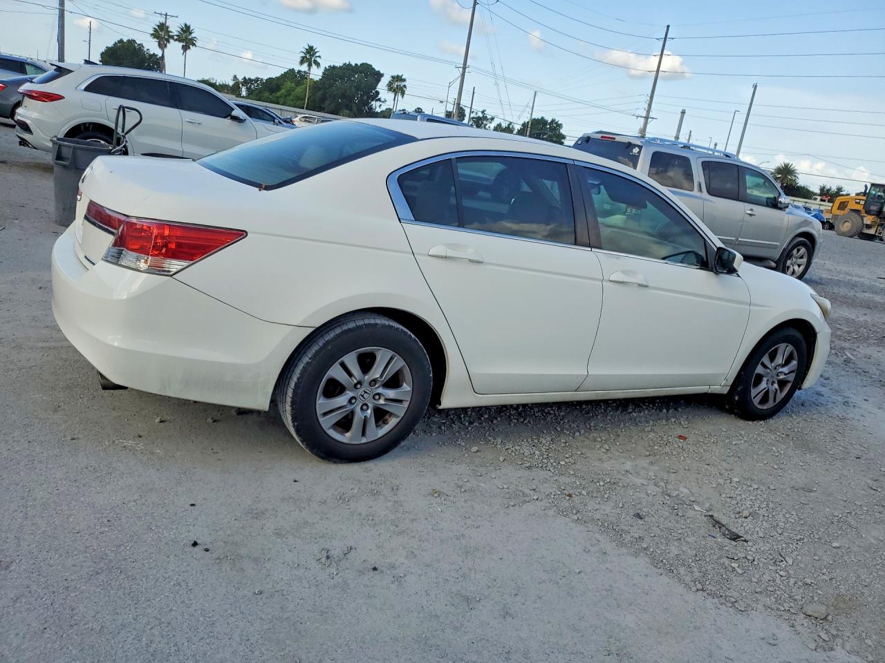 2011 Honda Accord Se White vin: 1HGCP2F65BA149826