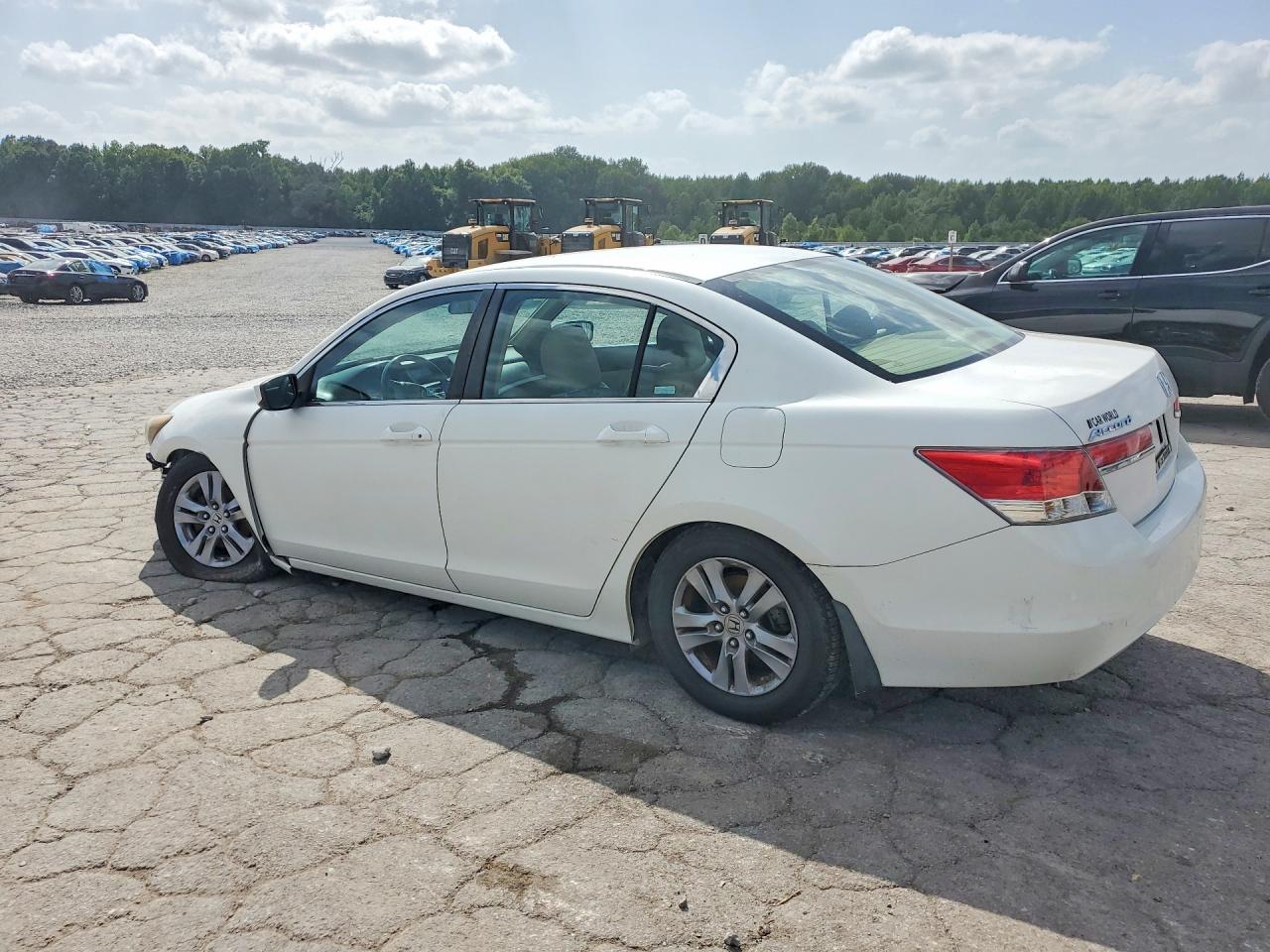 2011 Honda Accord Se White vin: 1HGCP2F65BA149874