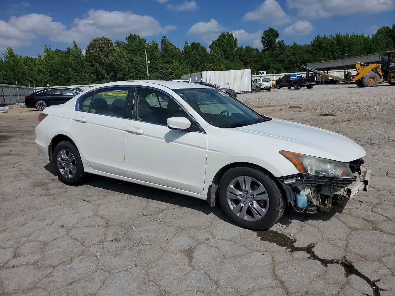 2011 Honda Accord Se White vin: 1HGCP2F65BA149874