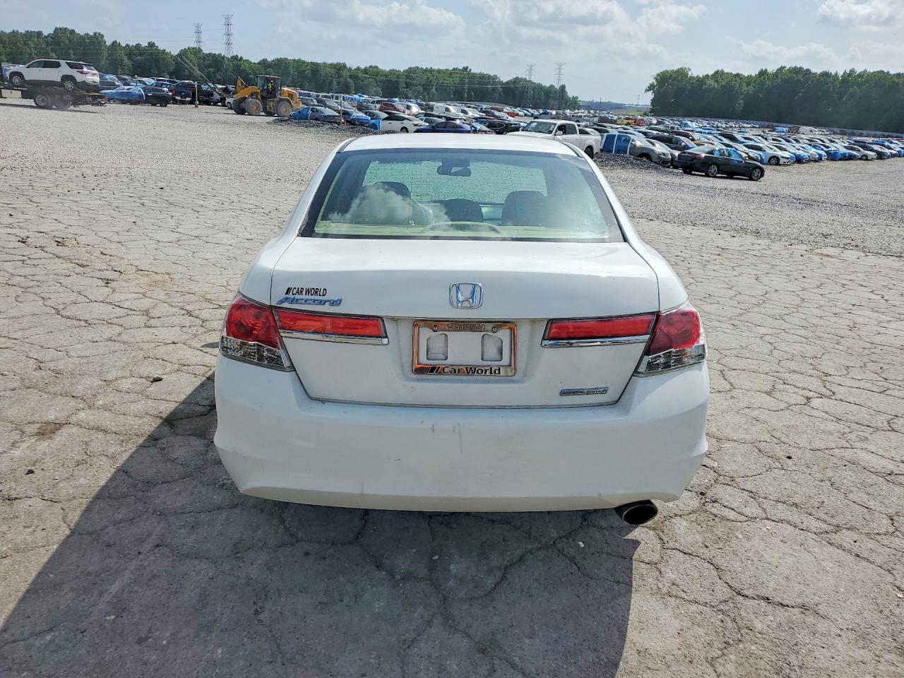 2011 Honda Accord Se White vin: 1HGCP2F65BA149874