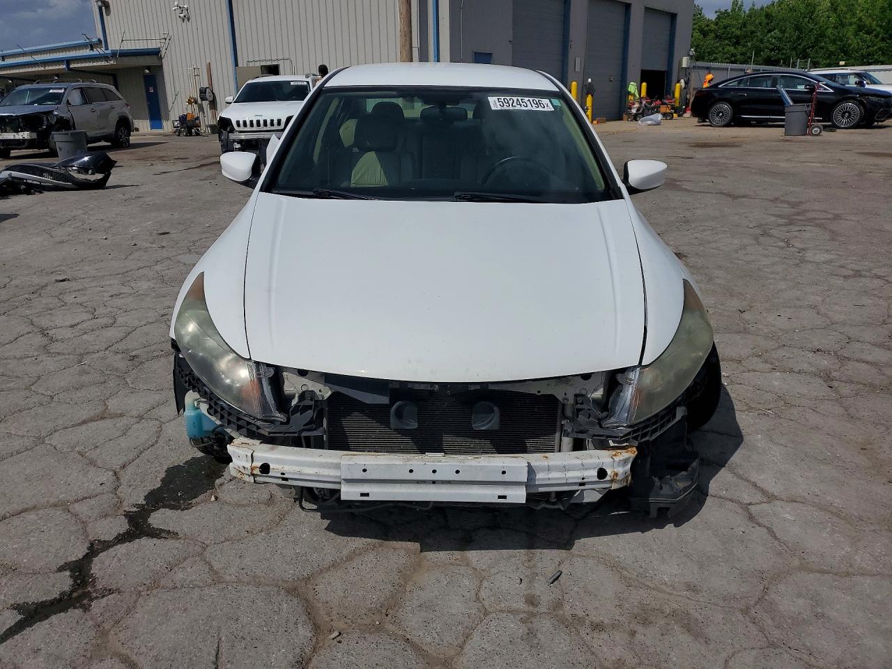 2011 Honda Accord Se White vin: 1HGCP2F65BA149874