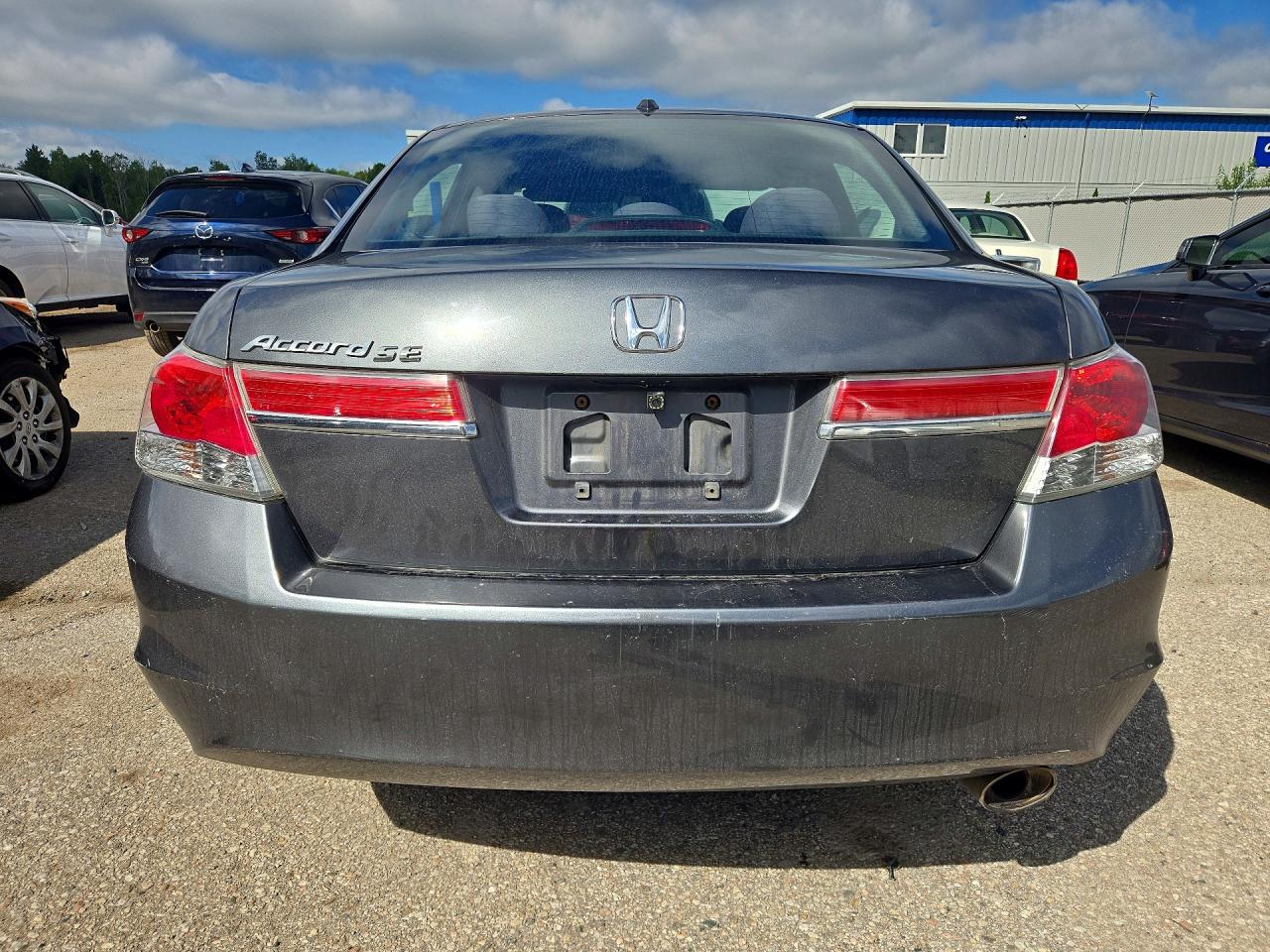 2011 Honda Accord Se Gray vin: 1HGCP2F65BA801411