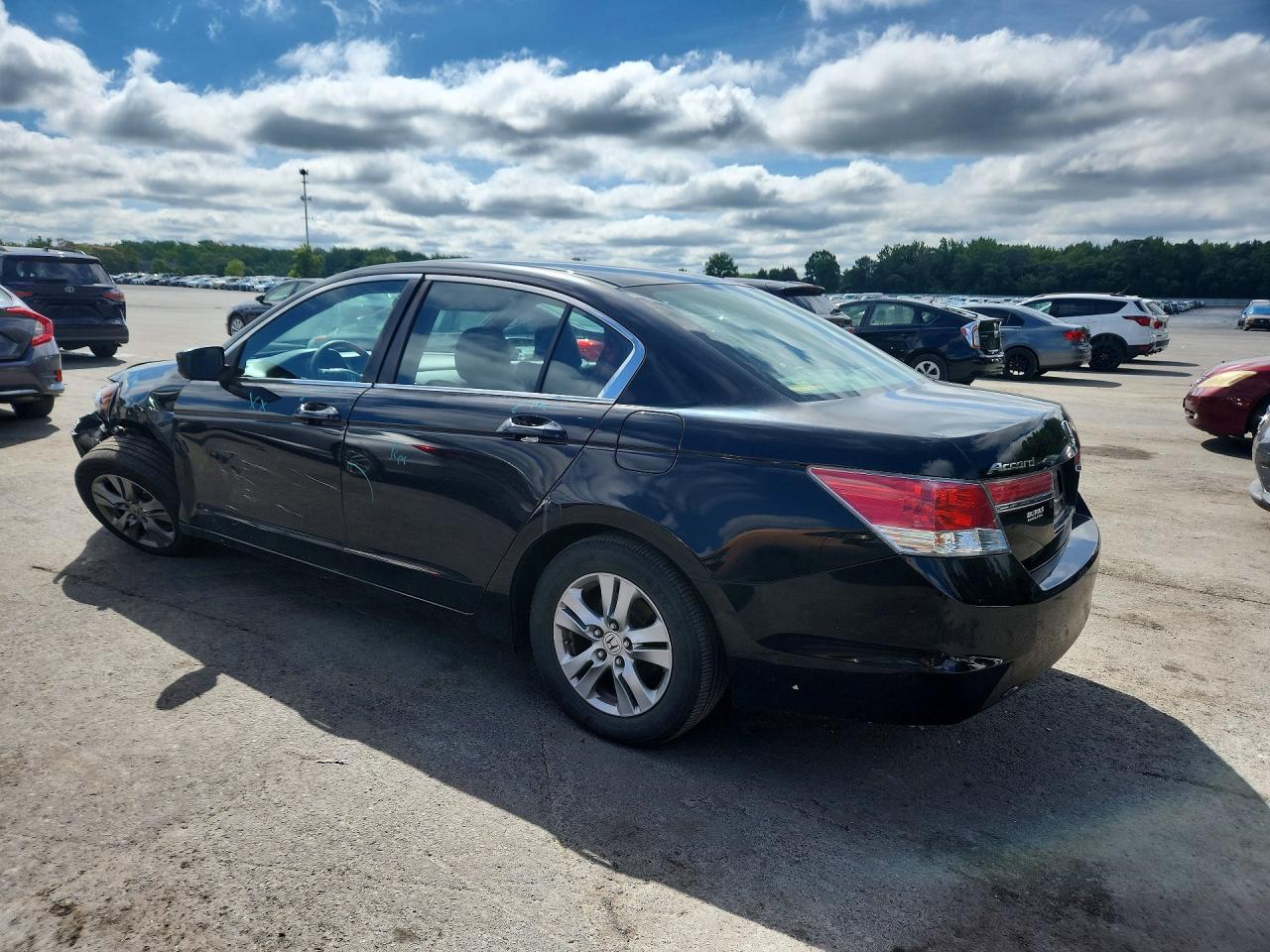 2012 Honda Accord Se Black vin: 1HGCP2F65CA008496