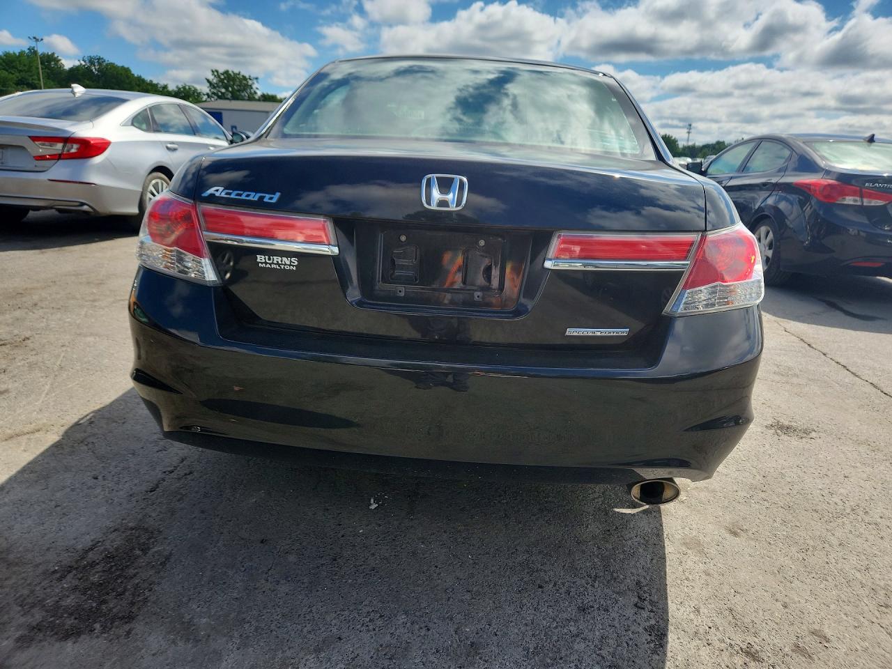 2012 Honda Accord Se Black vin: 1HGCP2F65CA008496
