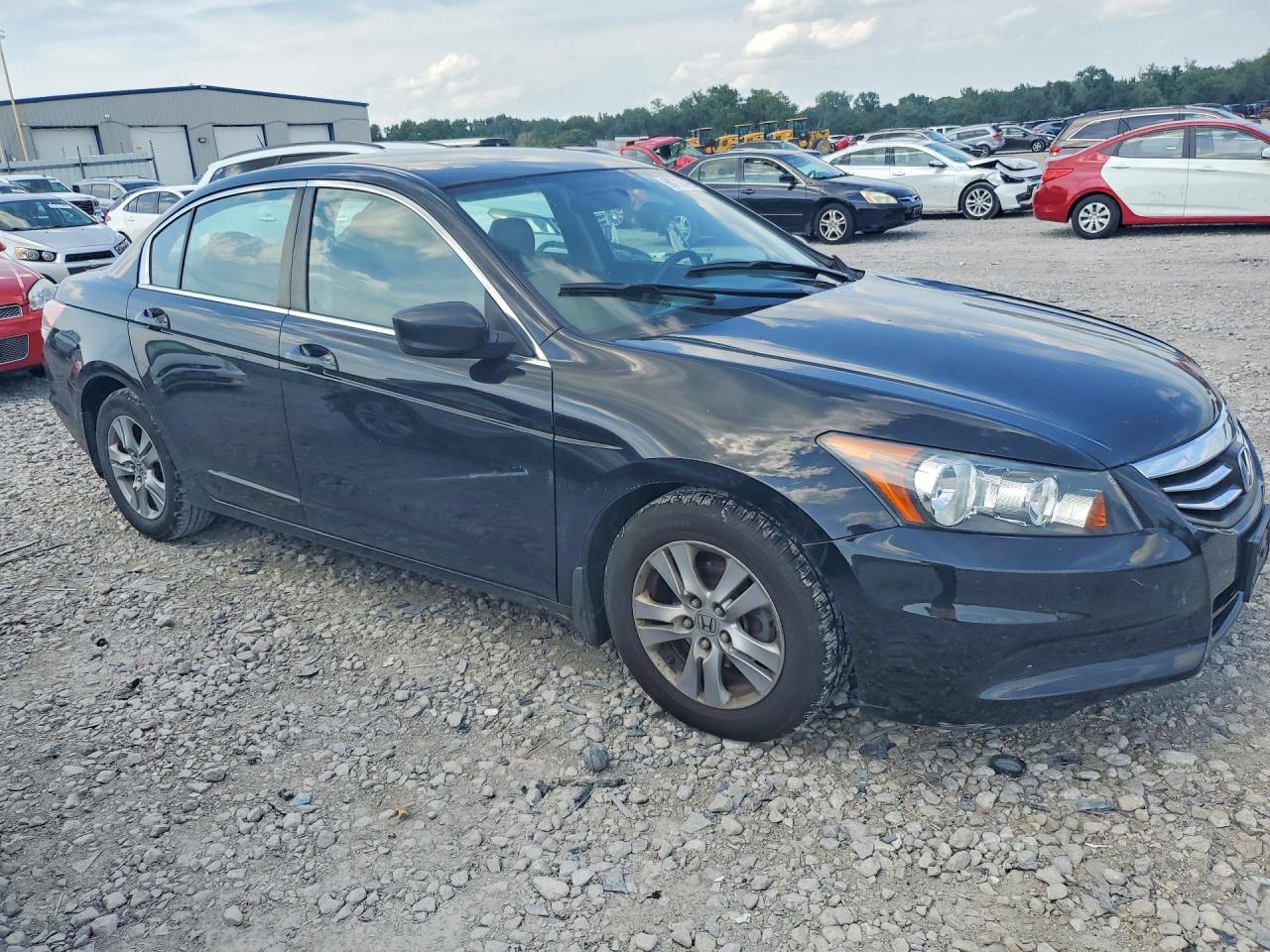 2012 Honda Accord Se Black vin: 1HGCP2F65CA017277