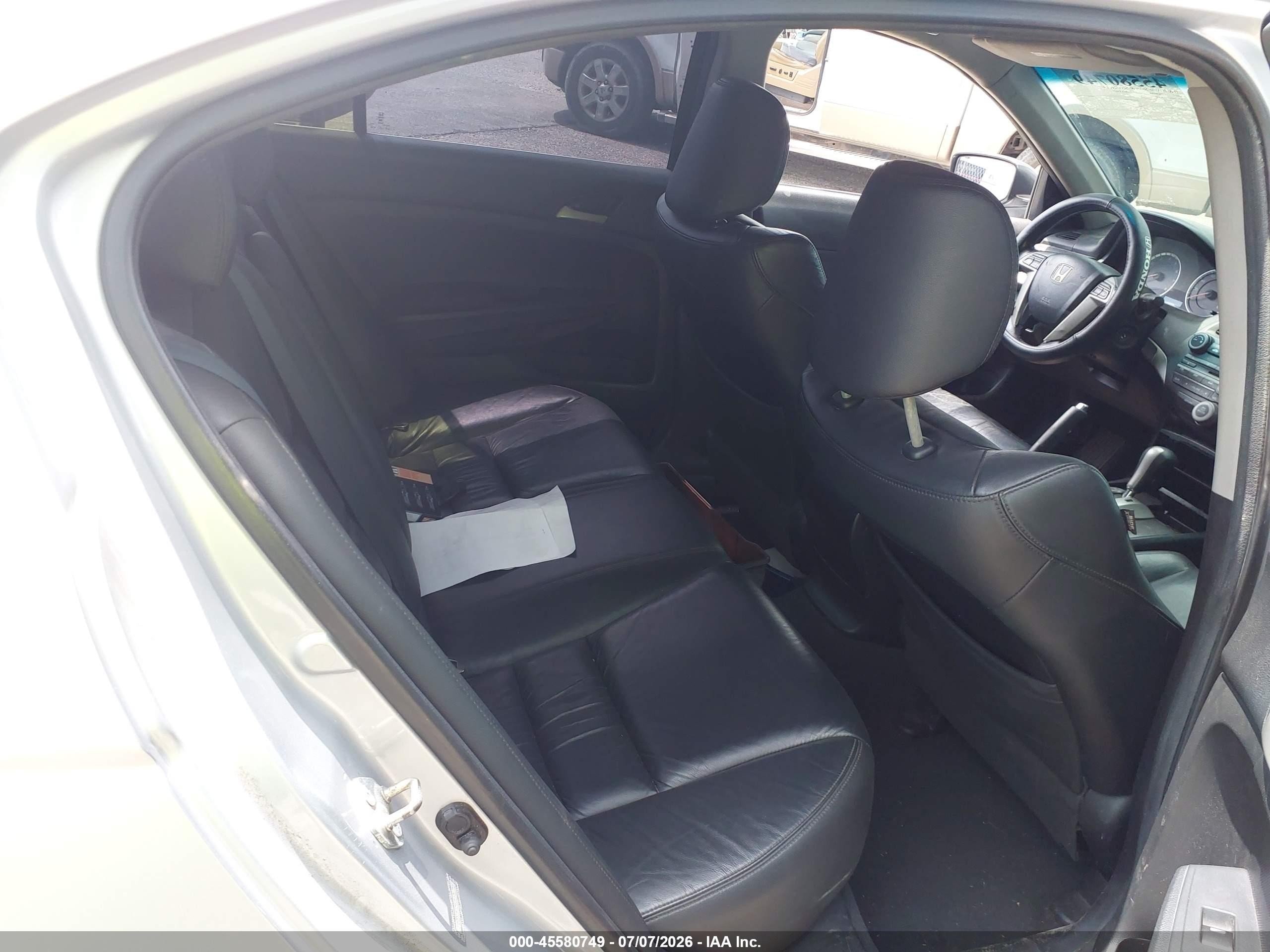 2012 Honda Accord 2.4 Se Silver vin: 1HGCP2F65CA026755