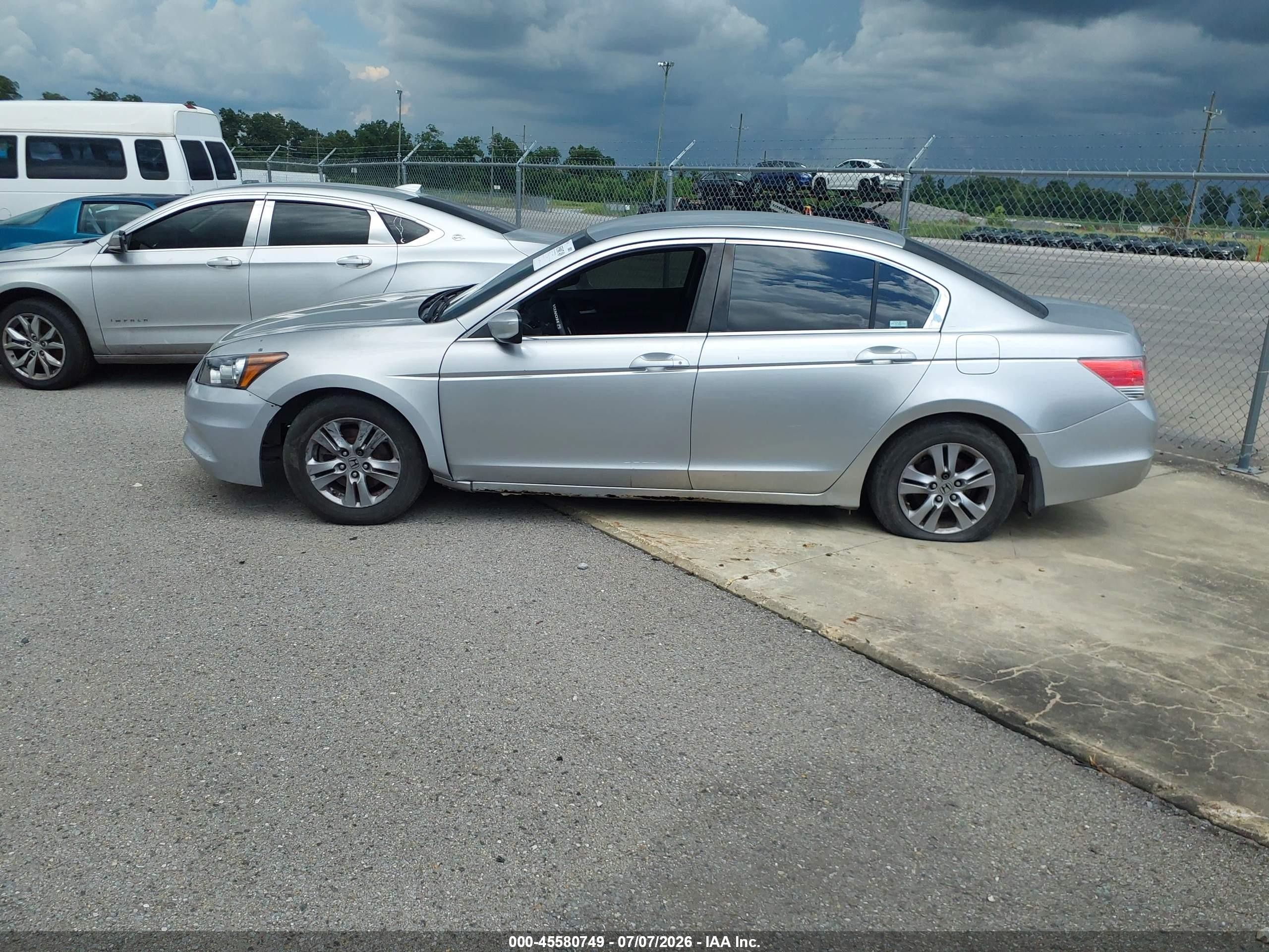 2012 Honda Accord 2.4 Se Silver vin: 1HGCP2F65CA026755