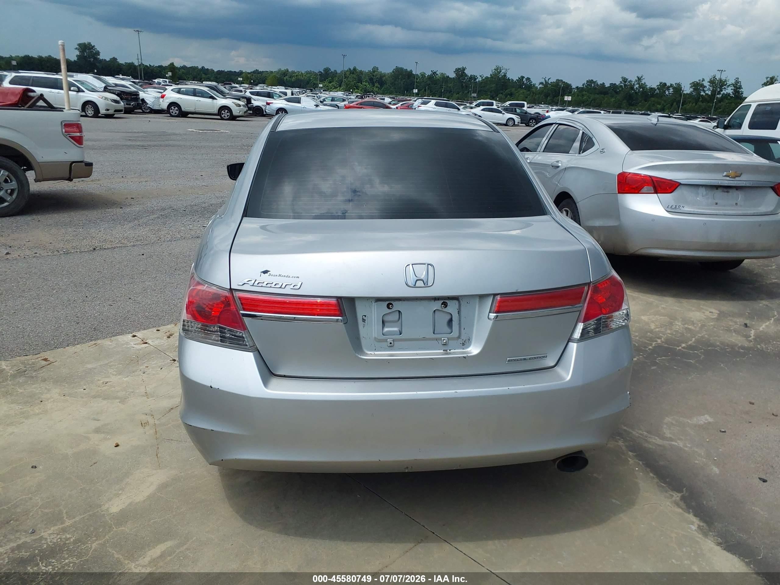 2012 Honda Accord 2.4 Se Silver vin: 1HGCP2F65CA026755