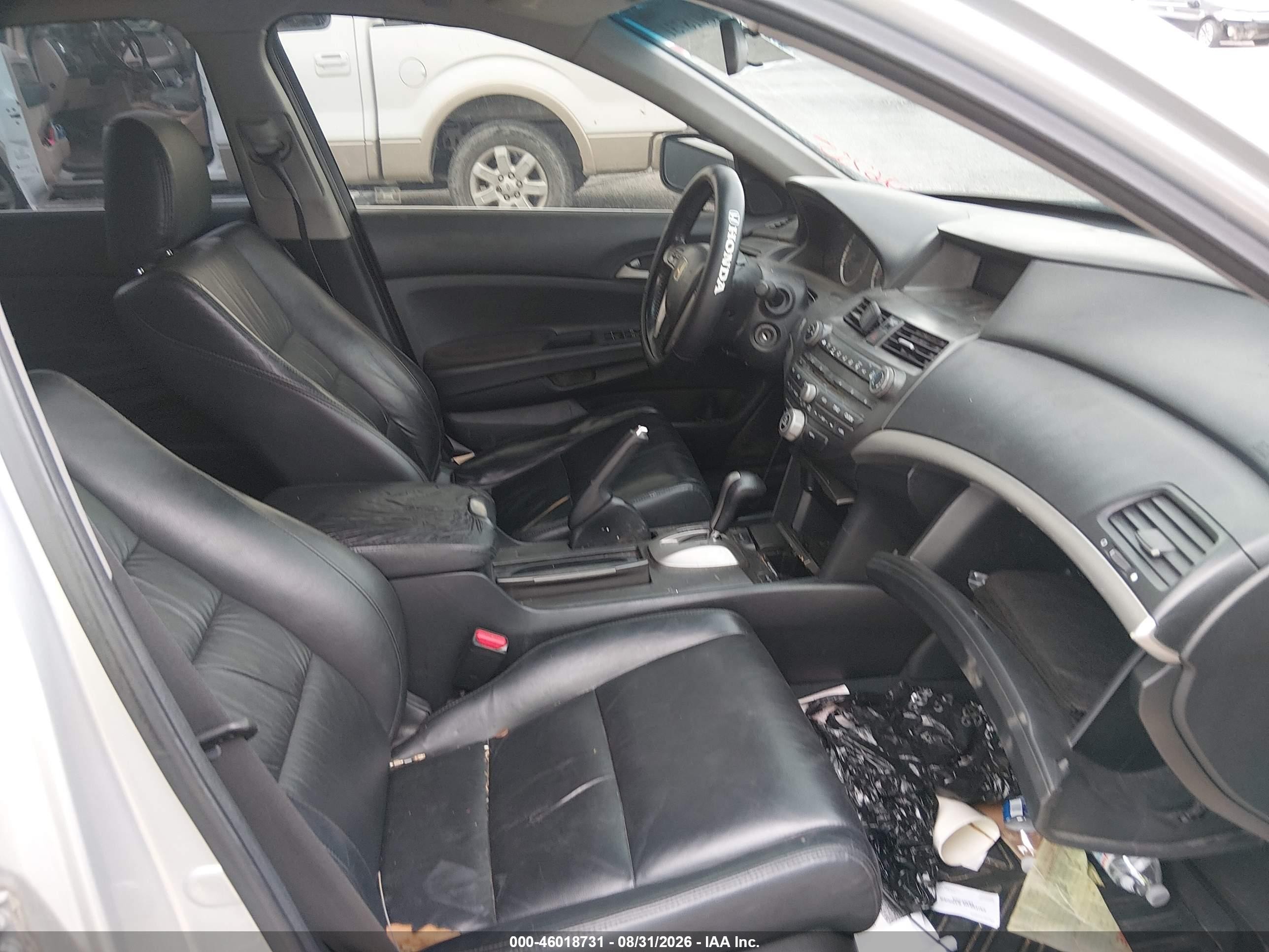 2012 Honda Accord 2.4 Se Silver vin: 1HGCP2F65CA026755