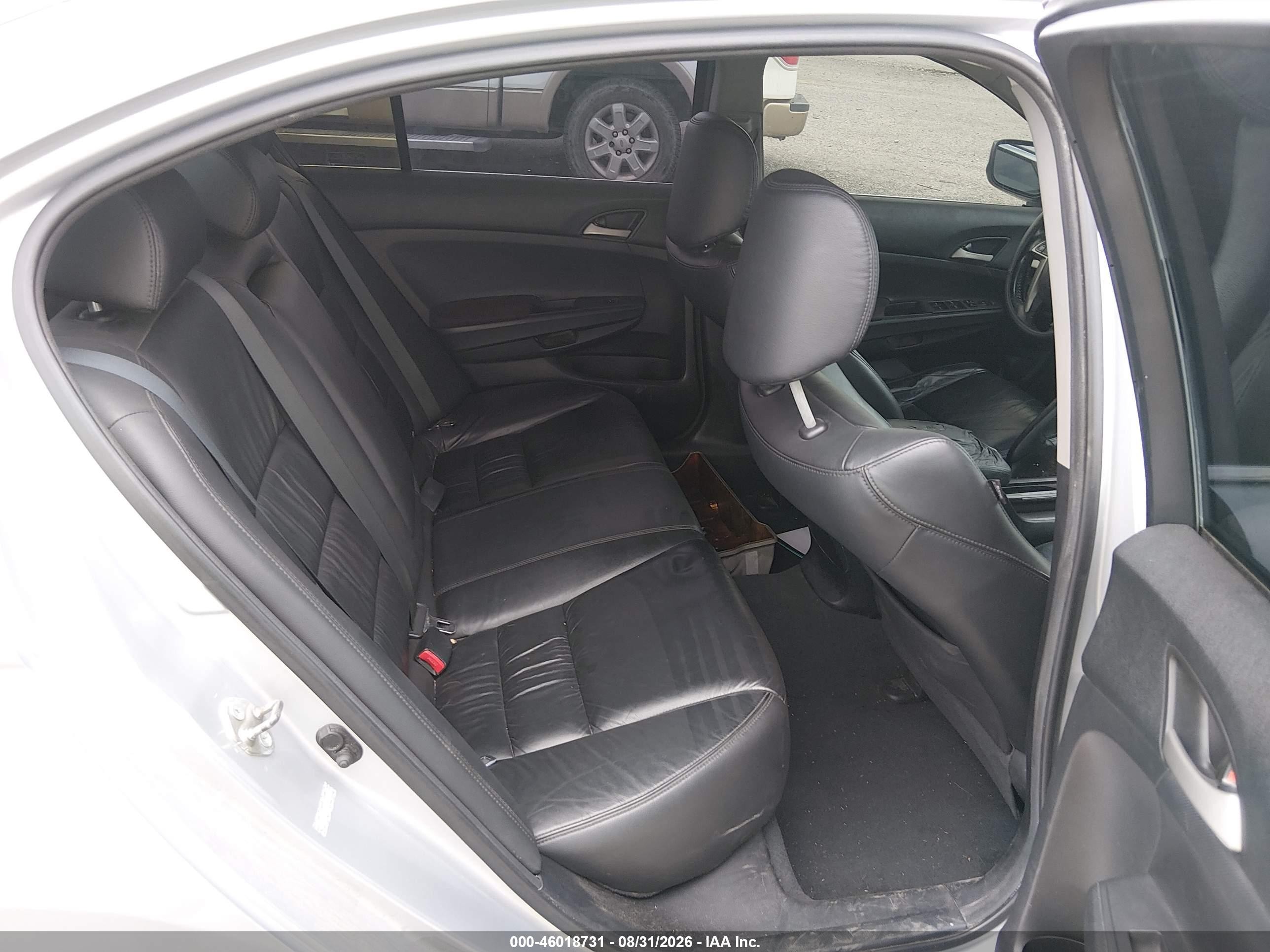 2012 Honda Accord 2.4 Se Silver vin: 1HGCP2F65CA026755
