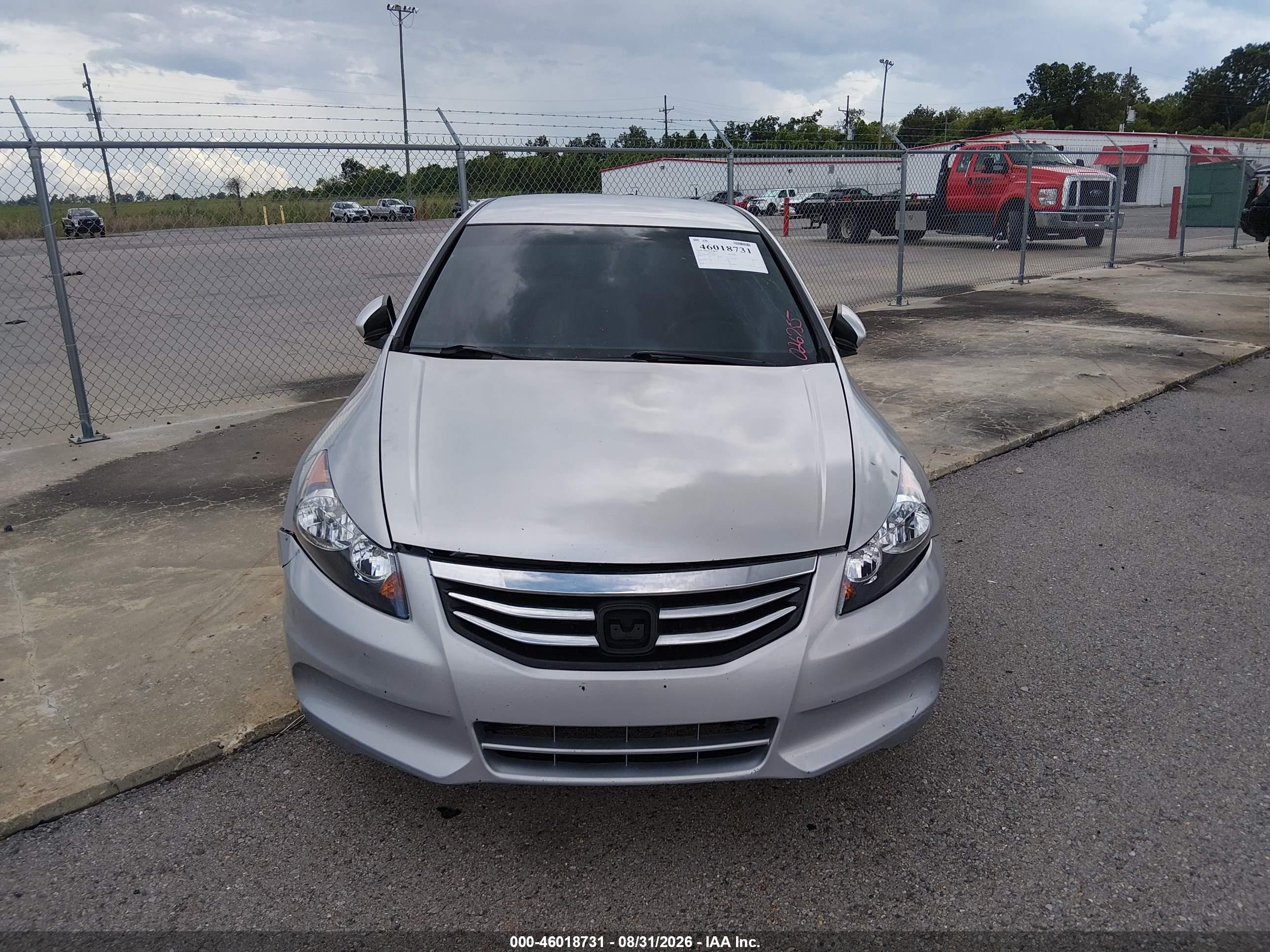 2012 Honda Accord 2.4 Se Silver vin: 1HGCP2F65CA026755