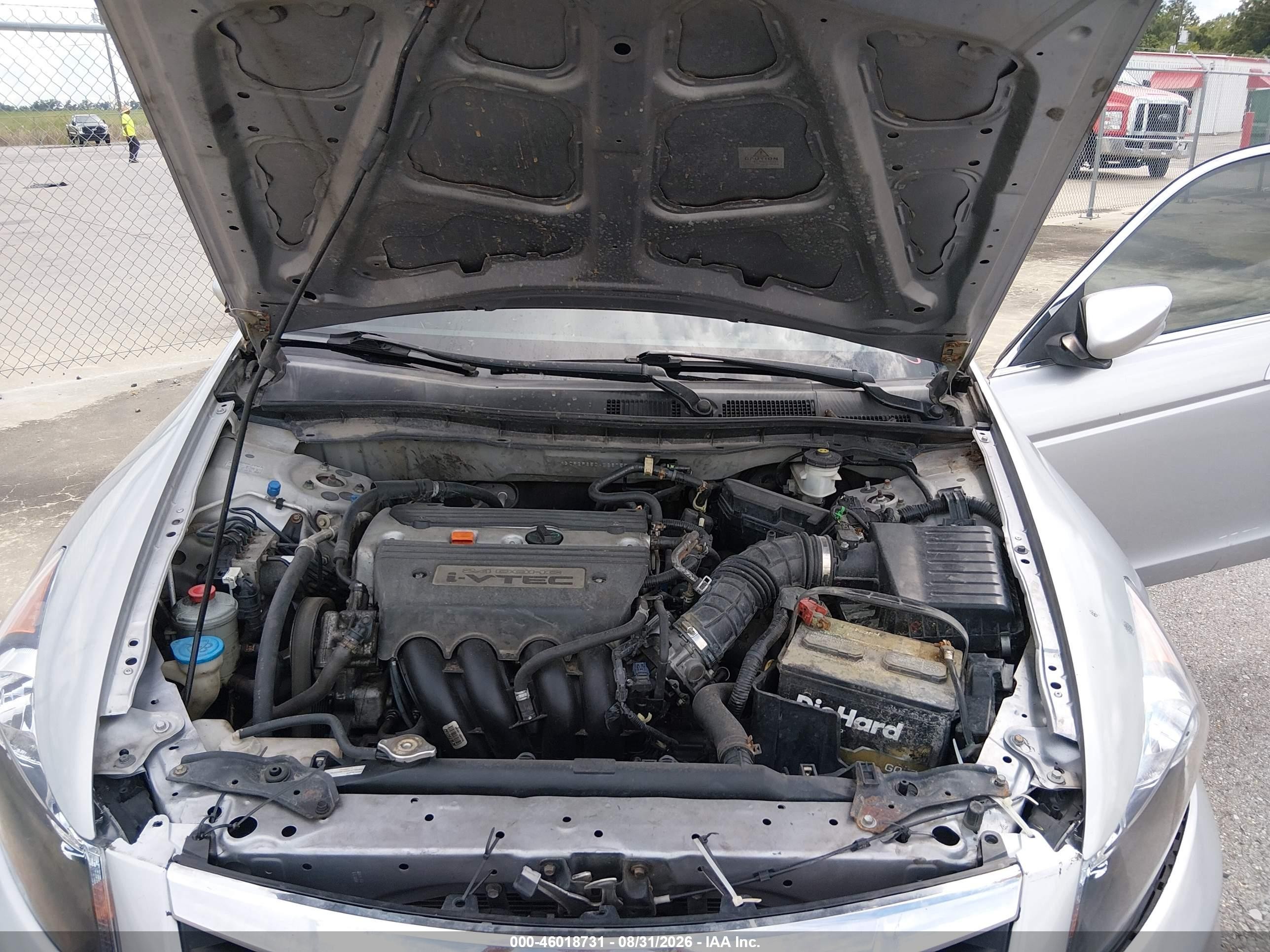 2012 Honda Accord 2.4 Se Silver vin: 1HGCP2F65CA026755