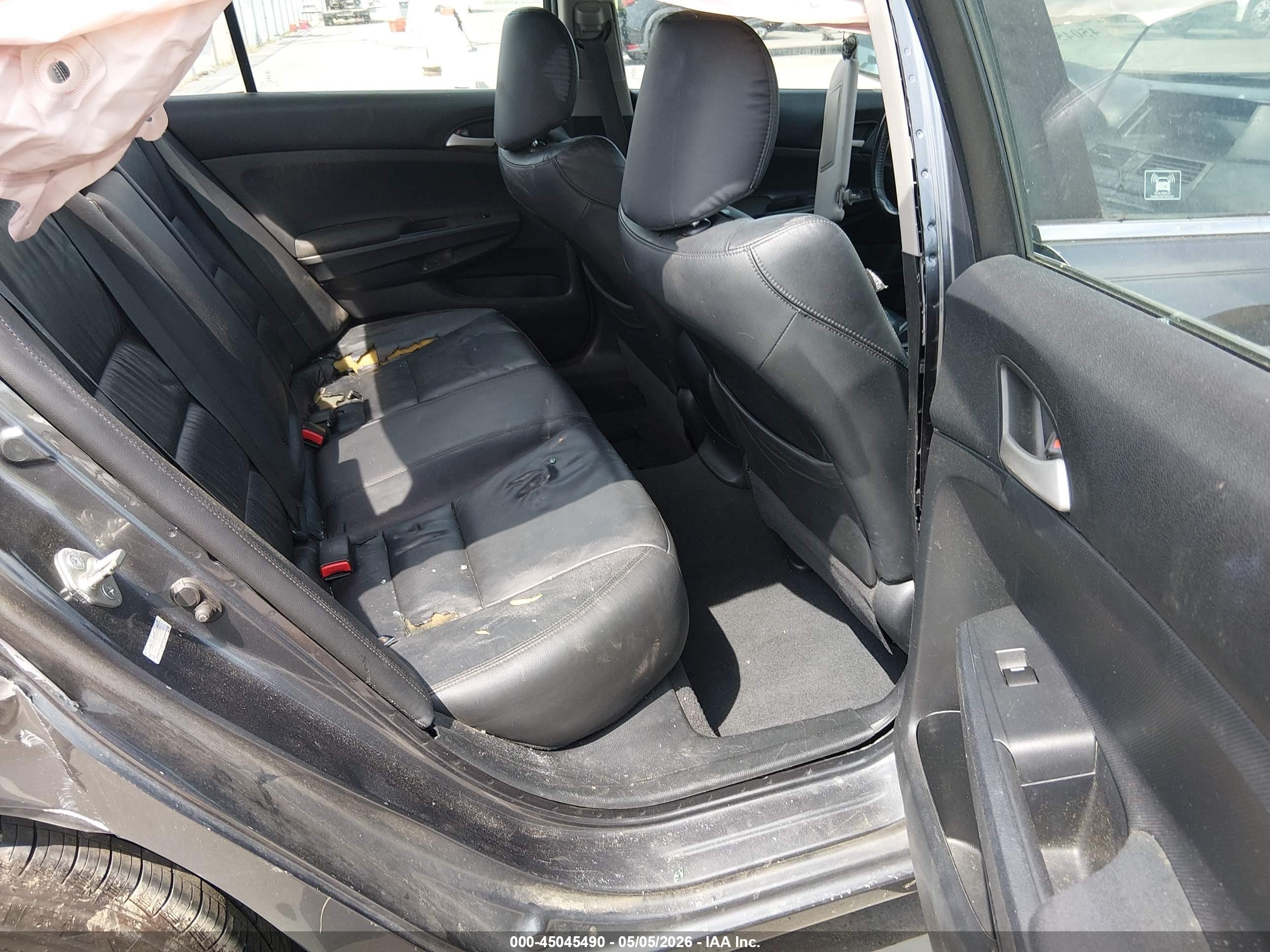 2012 Honda Accord 2.4 Se Gray vin: 1HGCP2F65CA046892