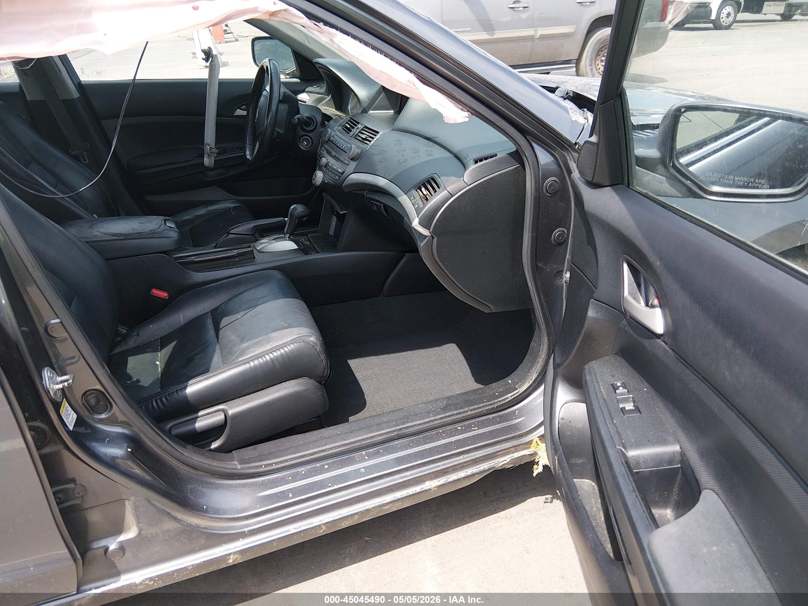 2012 Honda Accord 2.4 Se Gray vin: 1HGCP2F65CA046892