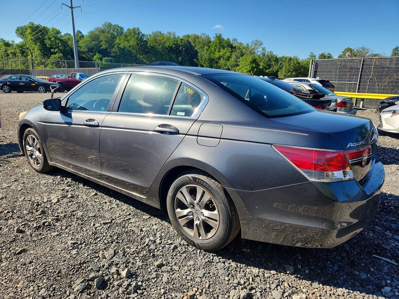 2012 Honda Accord Se Gray vin: 1HGCP2F65CA056029