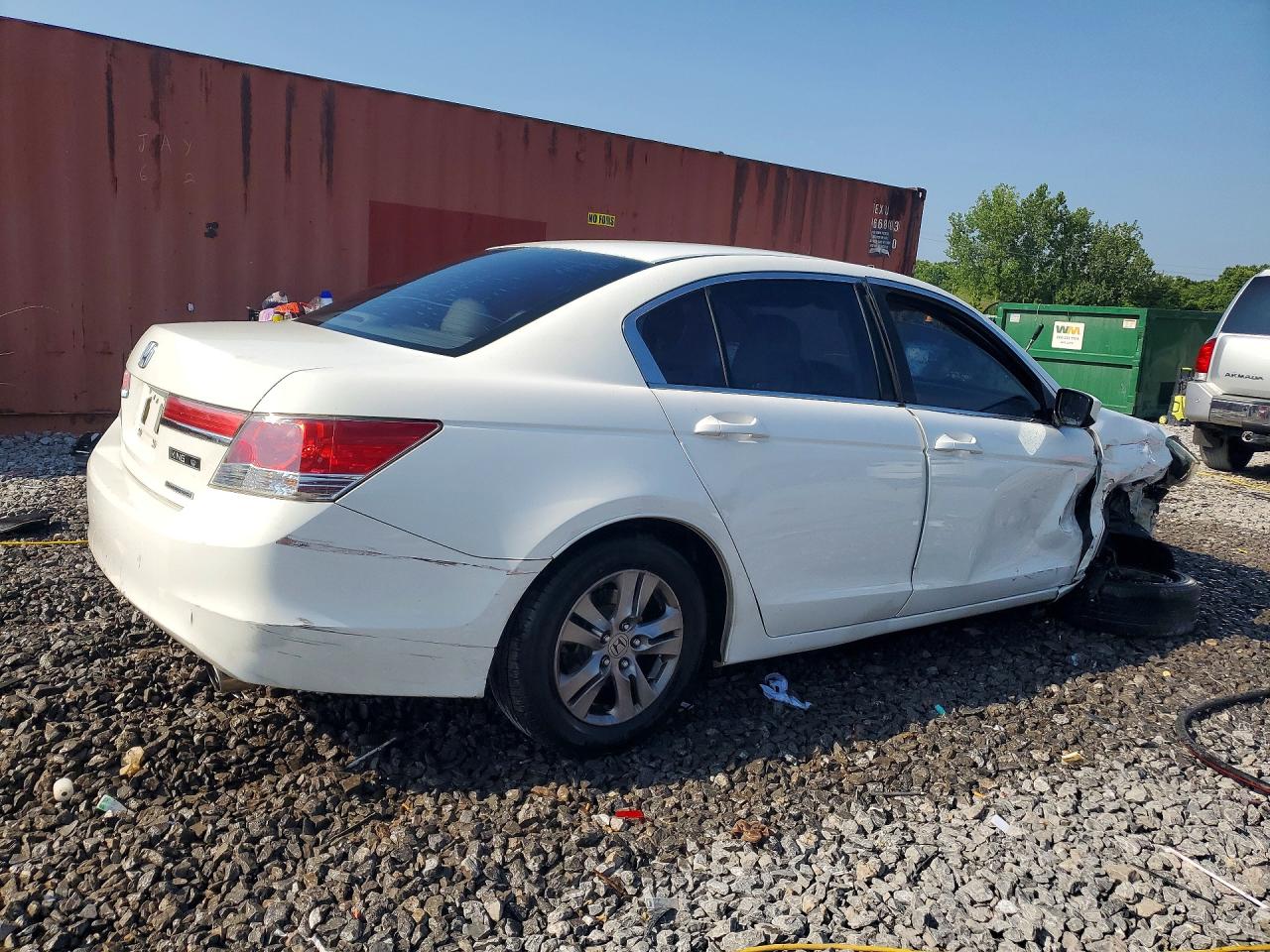 2012 Honda Accord Se Белый vin: 1HGCP2F65CA078631