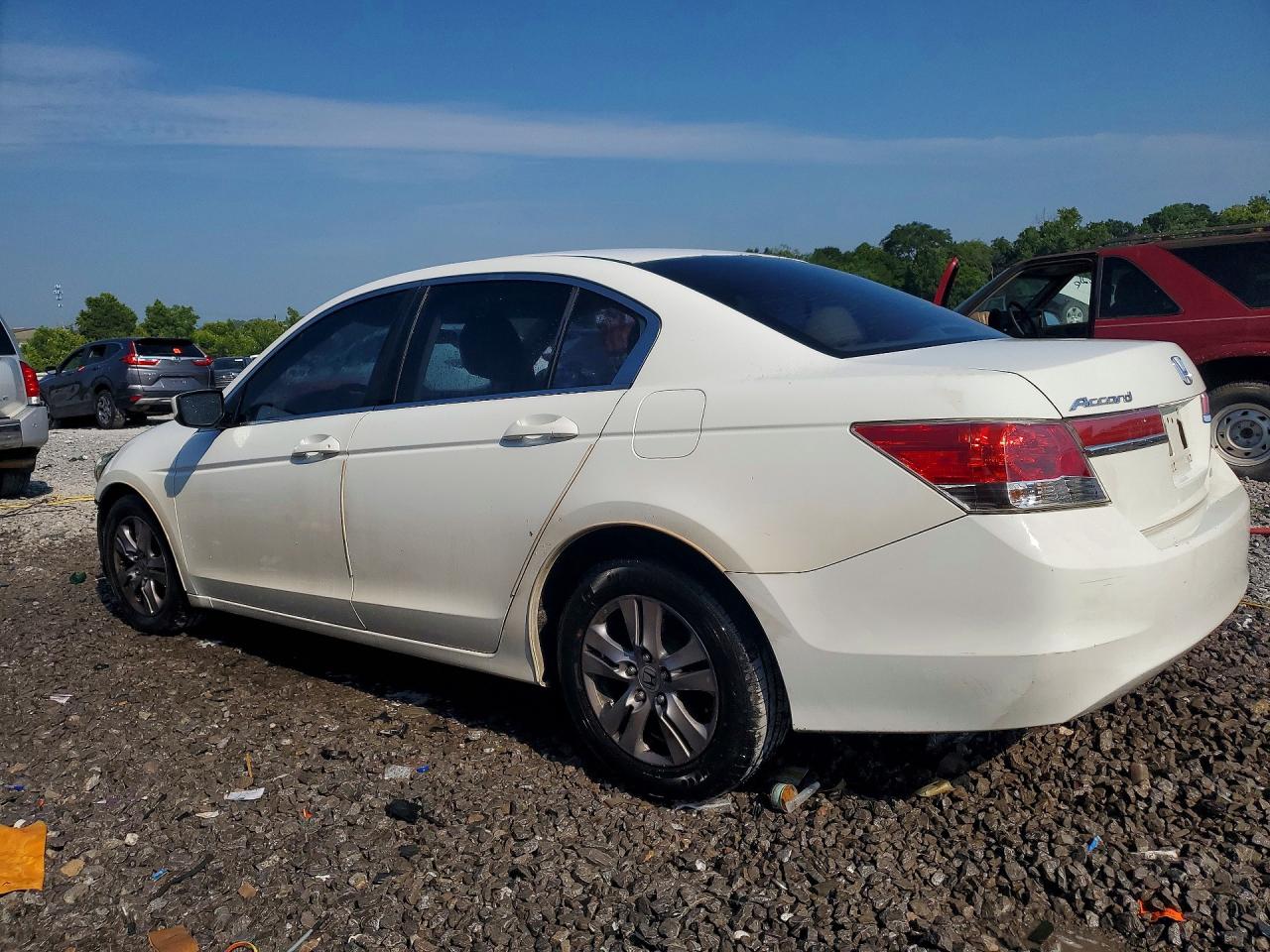 2012 Honda Accord Se Белый vin: 1HGCP2F65CA078631