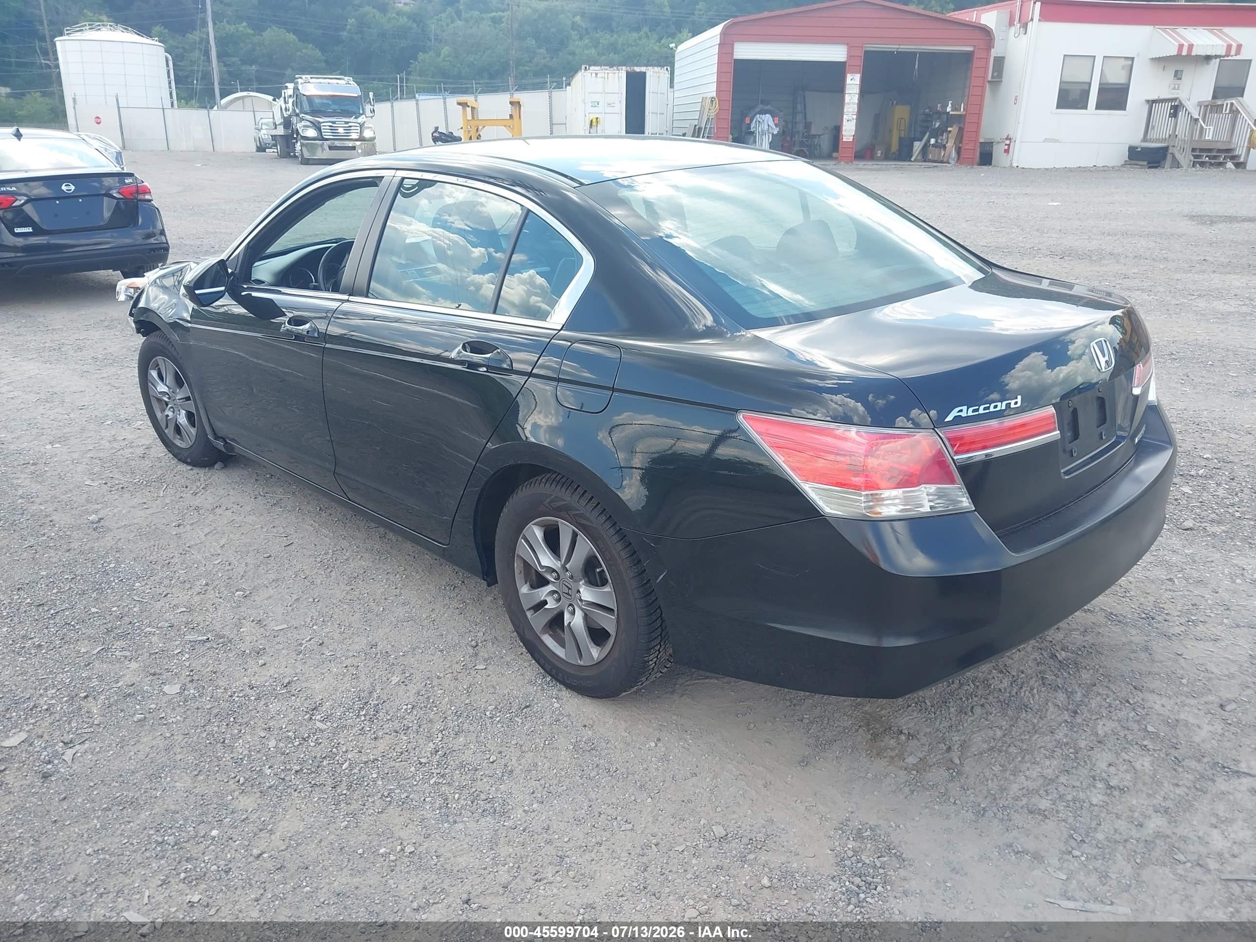 2012 Honda Accord 2.4 Se Black vin: 1HGCP2F65CA082520