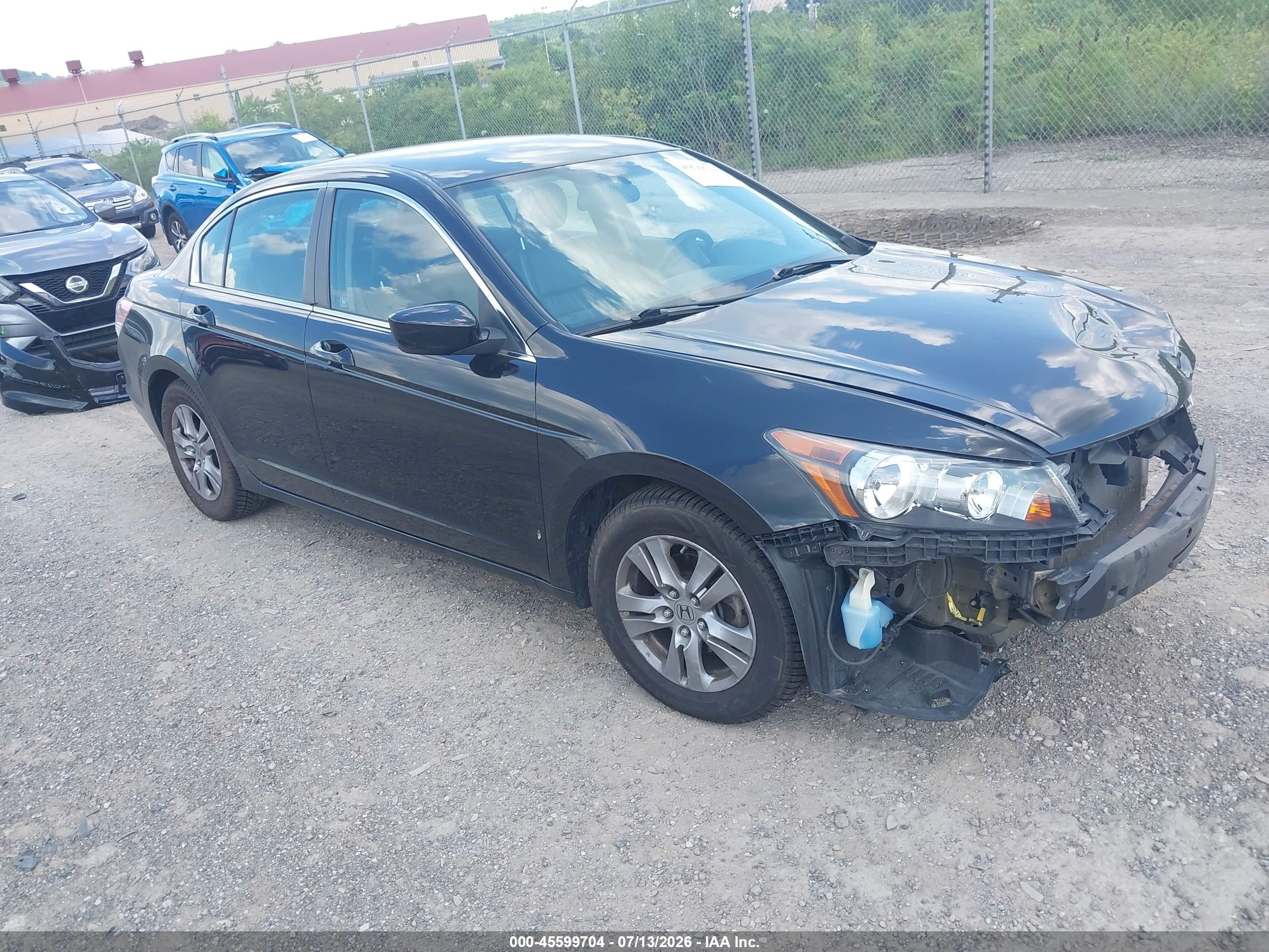 2012 Honda Accord 2.4 Se Black vin: 1HGCP2F65CA082520