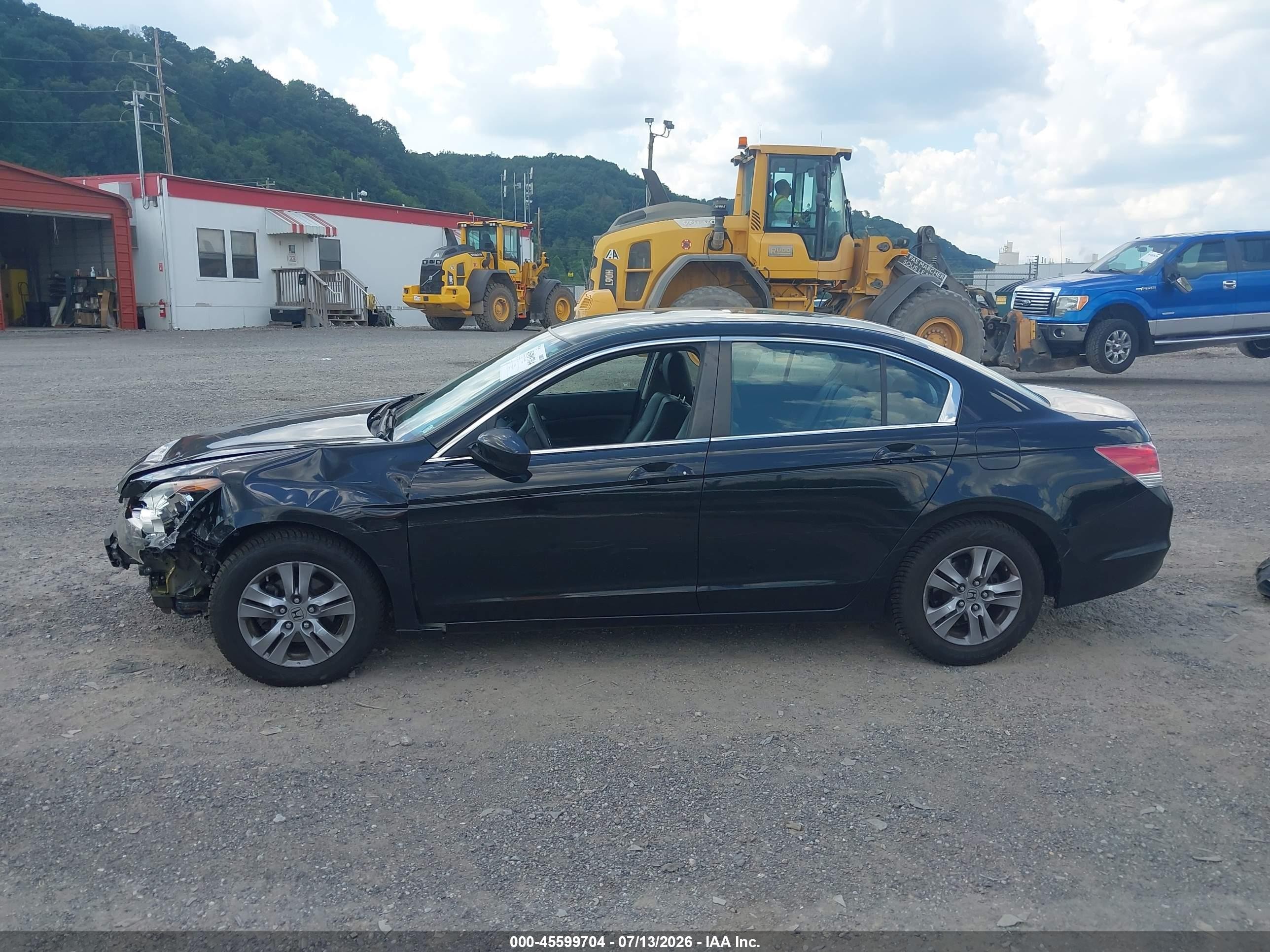 2012 Honda Accord 2.4 Se Black vin: 1HGCP2F65CA082520