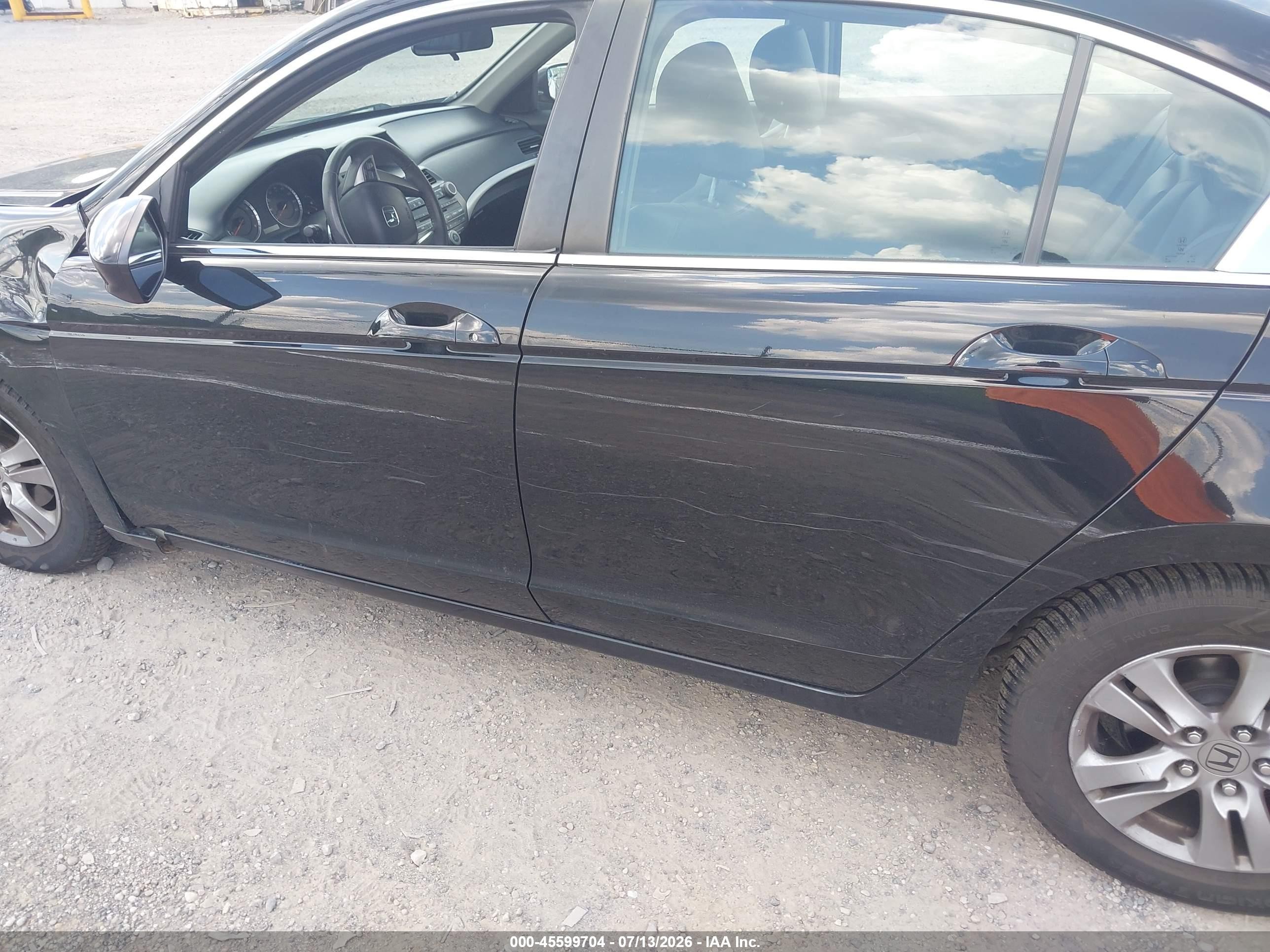 2012 Honda Accord 2.4 Se Black vin: 1HGCP2F65CA082520