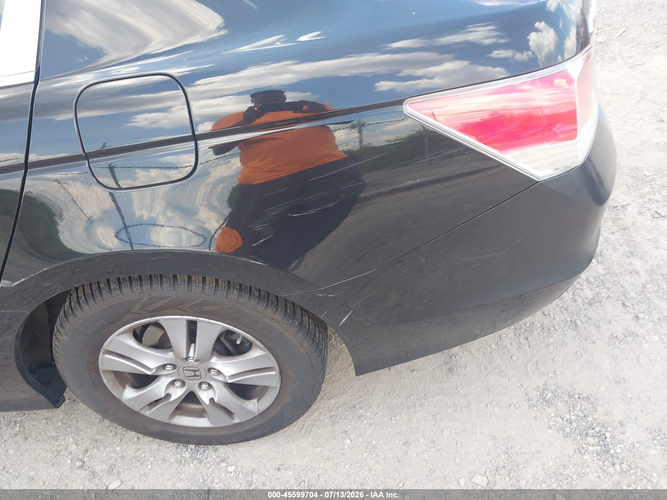 2012 Honda Accord 2.4 Se Black vin: 1HGCP2F65CA082520