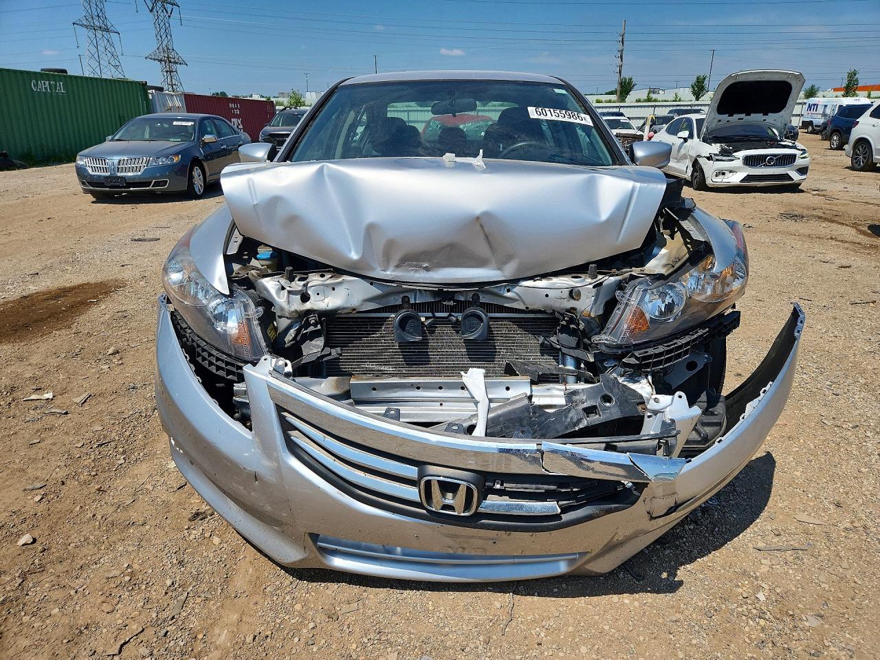 2012 Honda Accord Se Silver vin: 1HGCP2F65CA087393