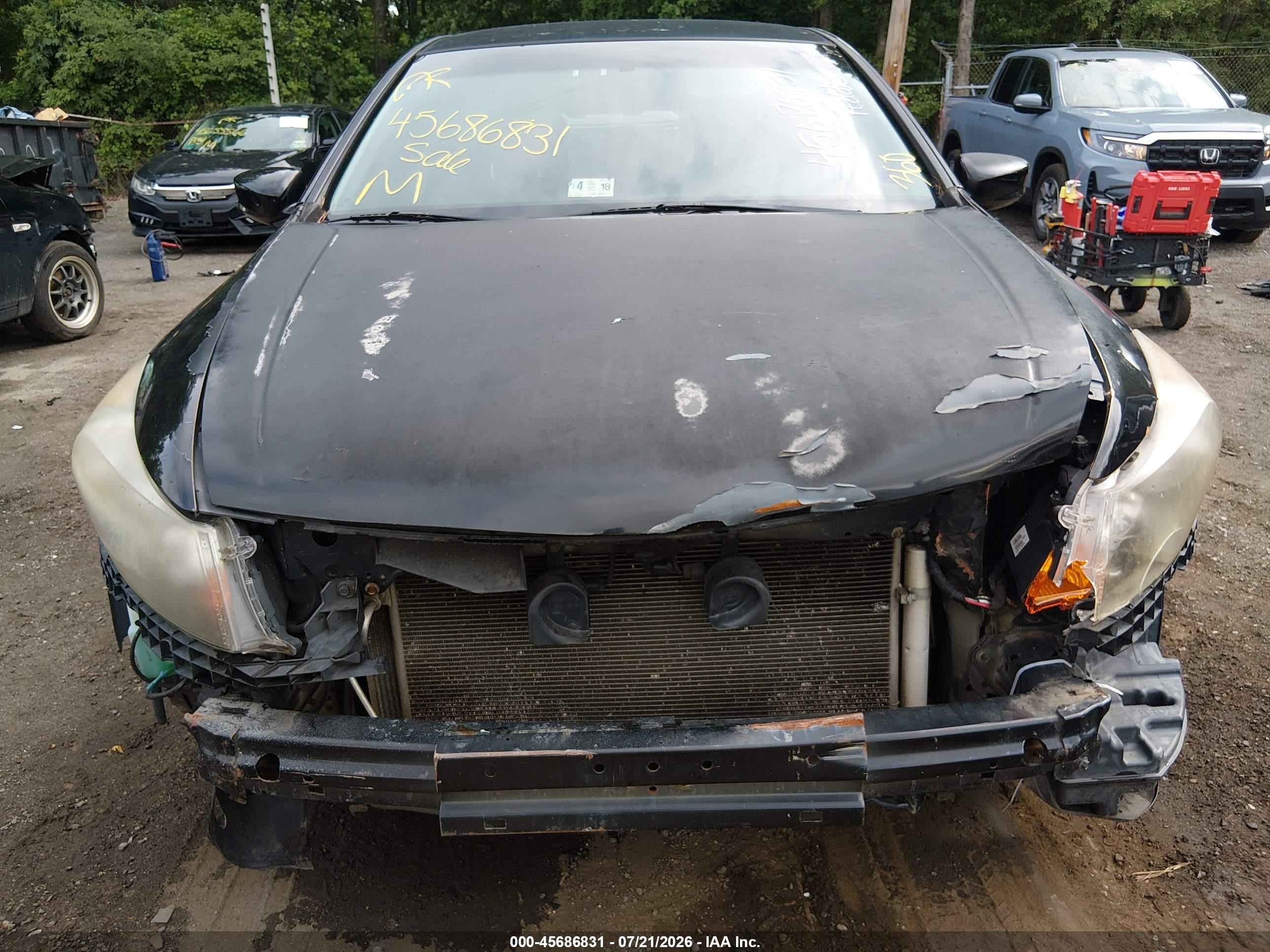 2012 Honda Accord 2.4 Se Black vin: 1HGCP2F65CA092691