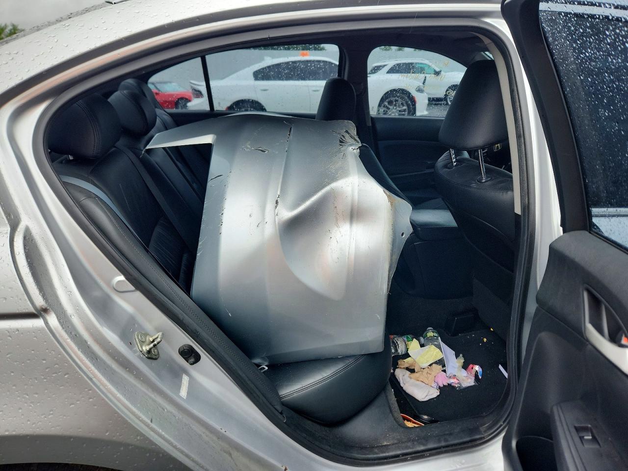 2012 Honda Accord Se Silver vin: 1HGCP2F65CA112521