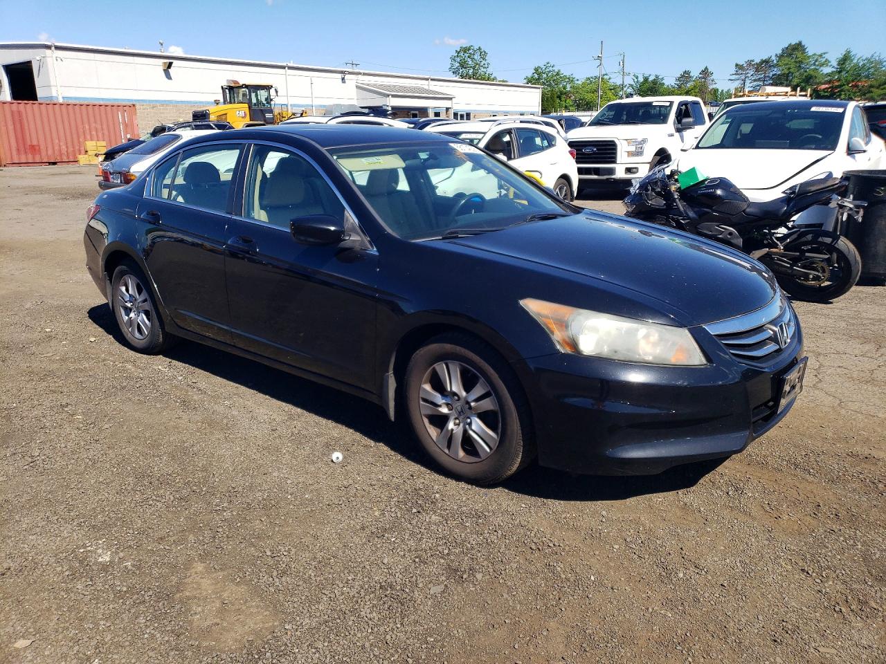 2012 Honda Accord Black vin: 1HGCP2F65CA114267