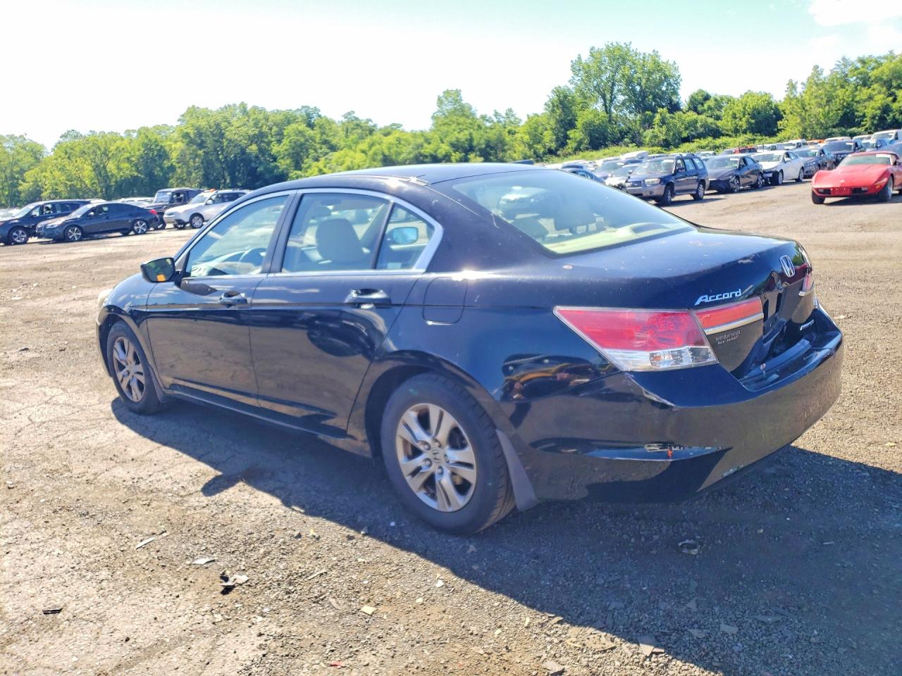 2012 Honda Accord Black vin: 1HGCP2F65CA114267
