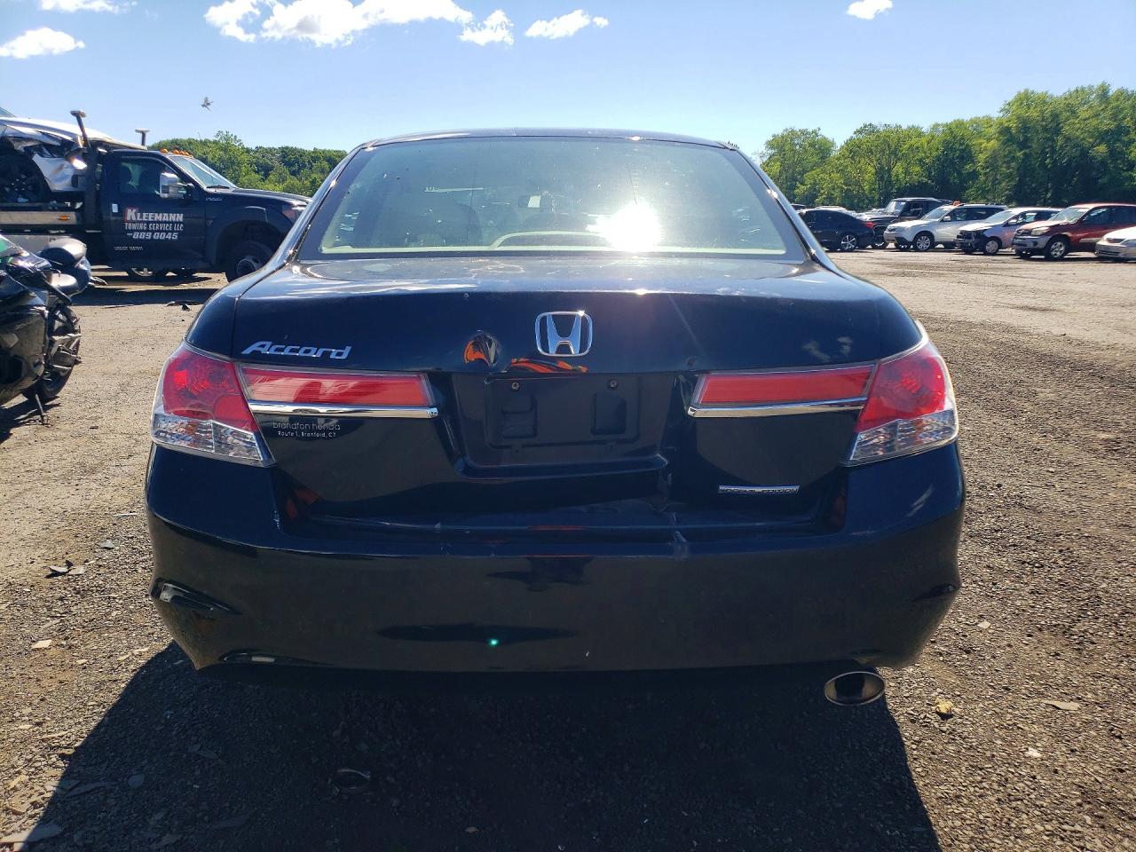 2012 Honda Accord Black vin: 1HGCP2F65CA114267