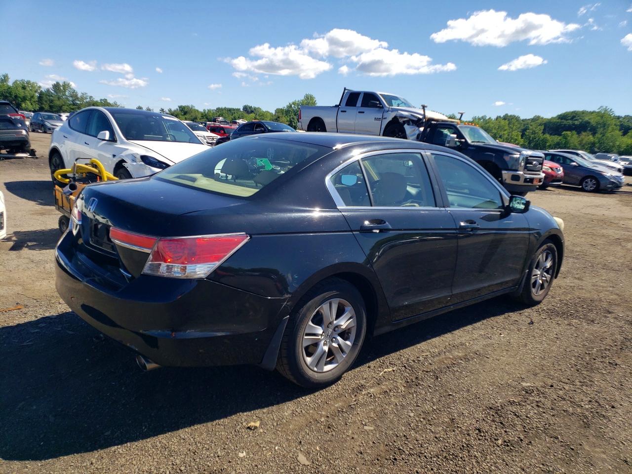 2012 Honda Accord Black vin: 1HGCP2F65CA114267