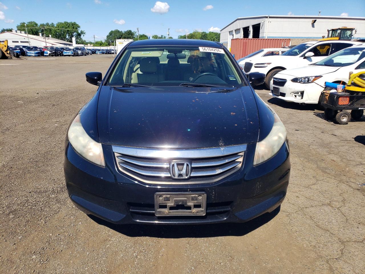 2012 Honda Accord Black vin: 1HGCP2F65CA114267
