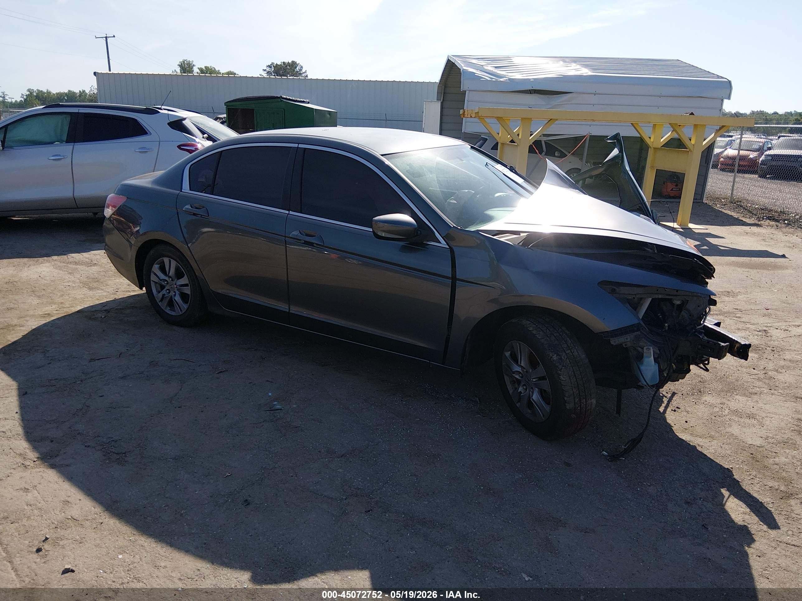 2012 Honda Accord 2.4 Se Серый vin: 1HGCP2F65CA138973