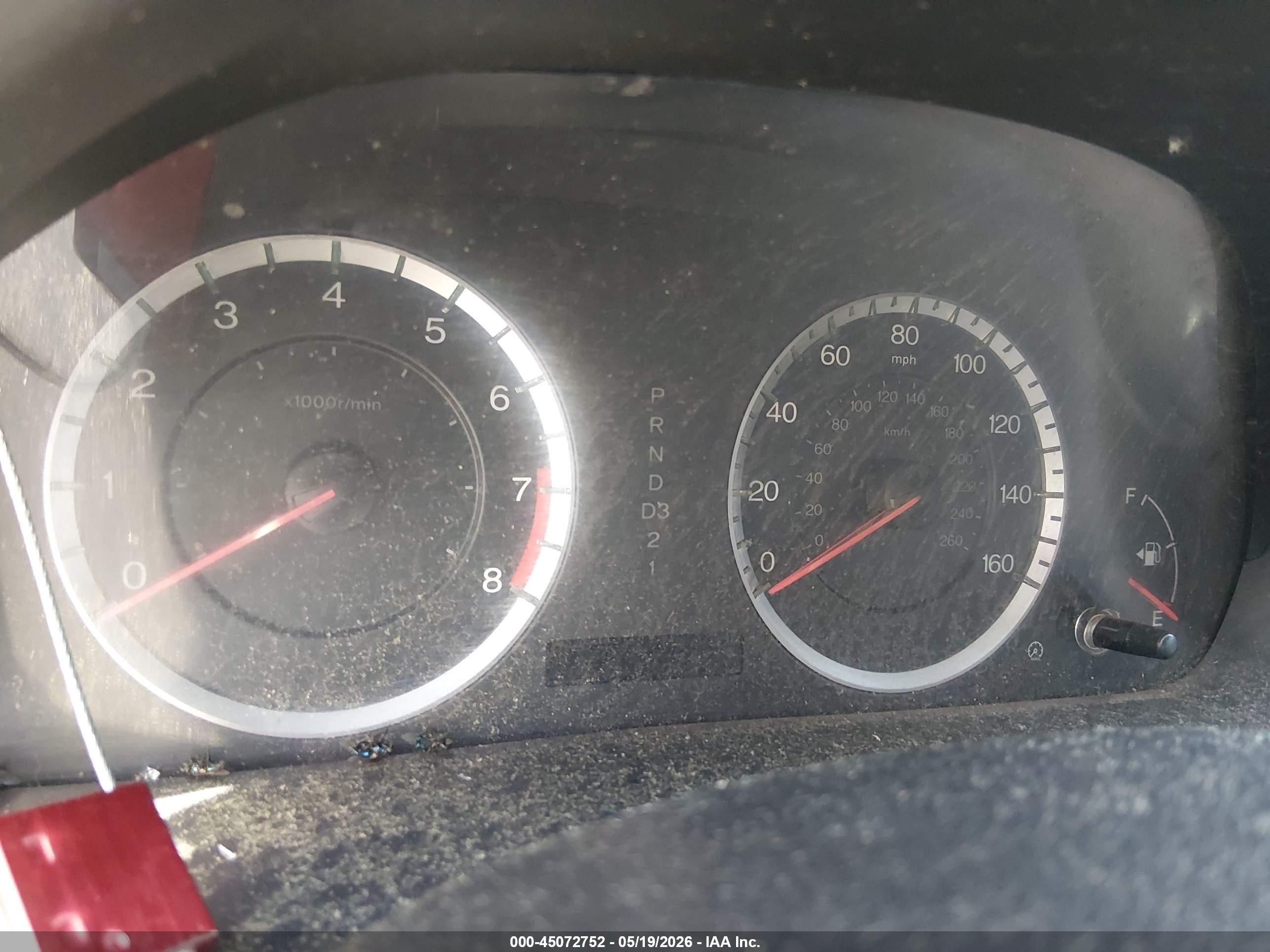 2012 Honda Accord 2.4 Se Серый vin: 1HGCP2F65CA138973