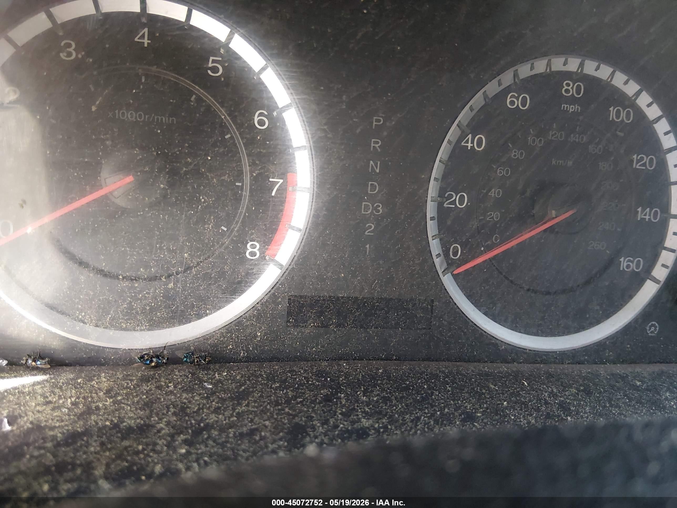 2012 Honda Accord 2.4 Se Серый vin: 1HGCP2F65CA138973